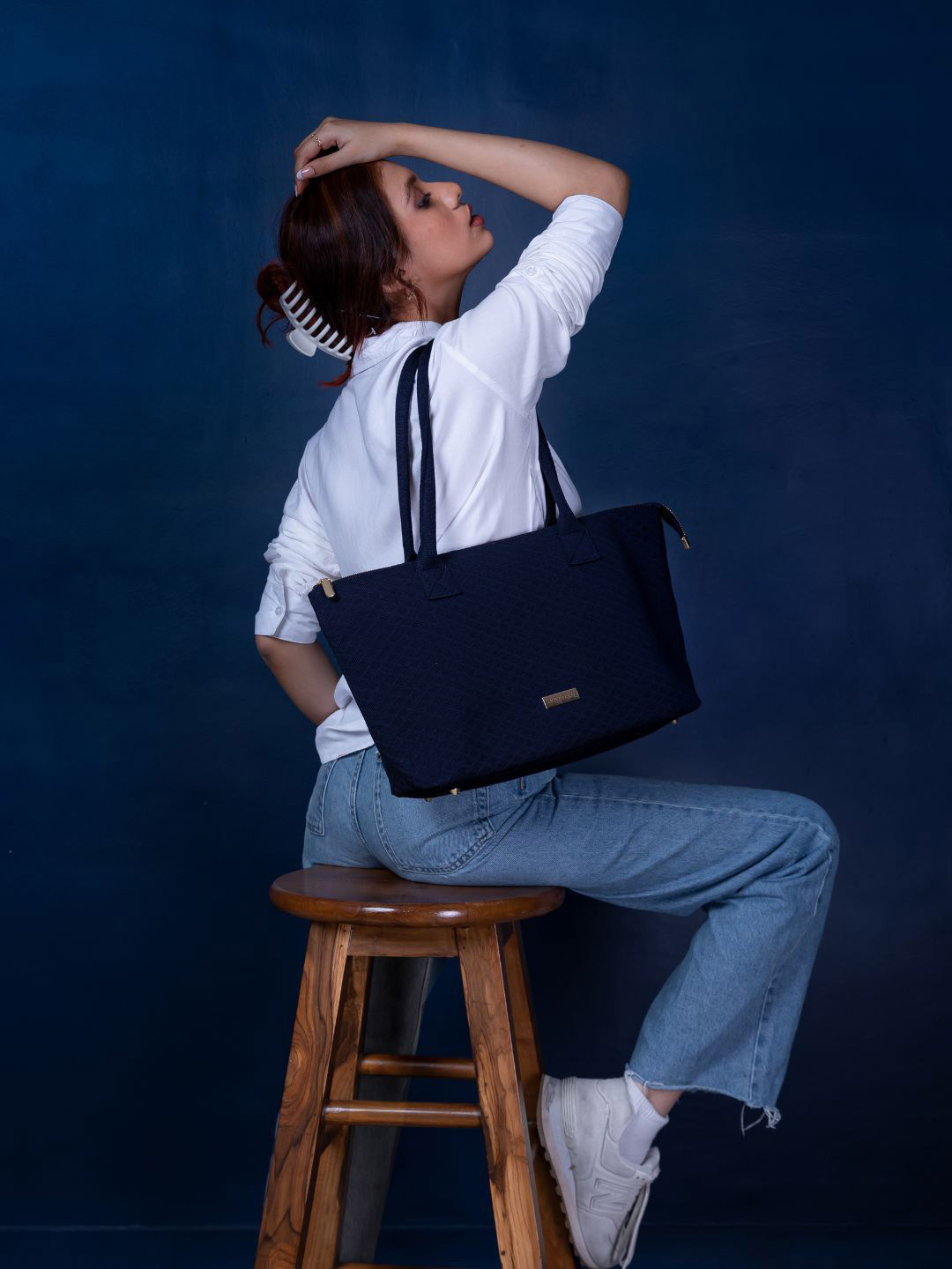 Joon Blu Women Solid Shopper Tote Bag