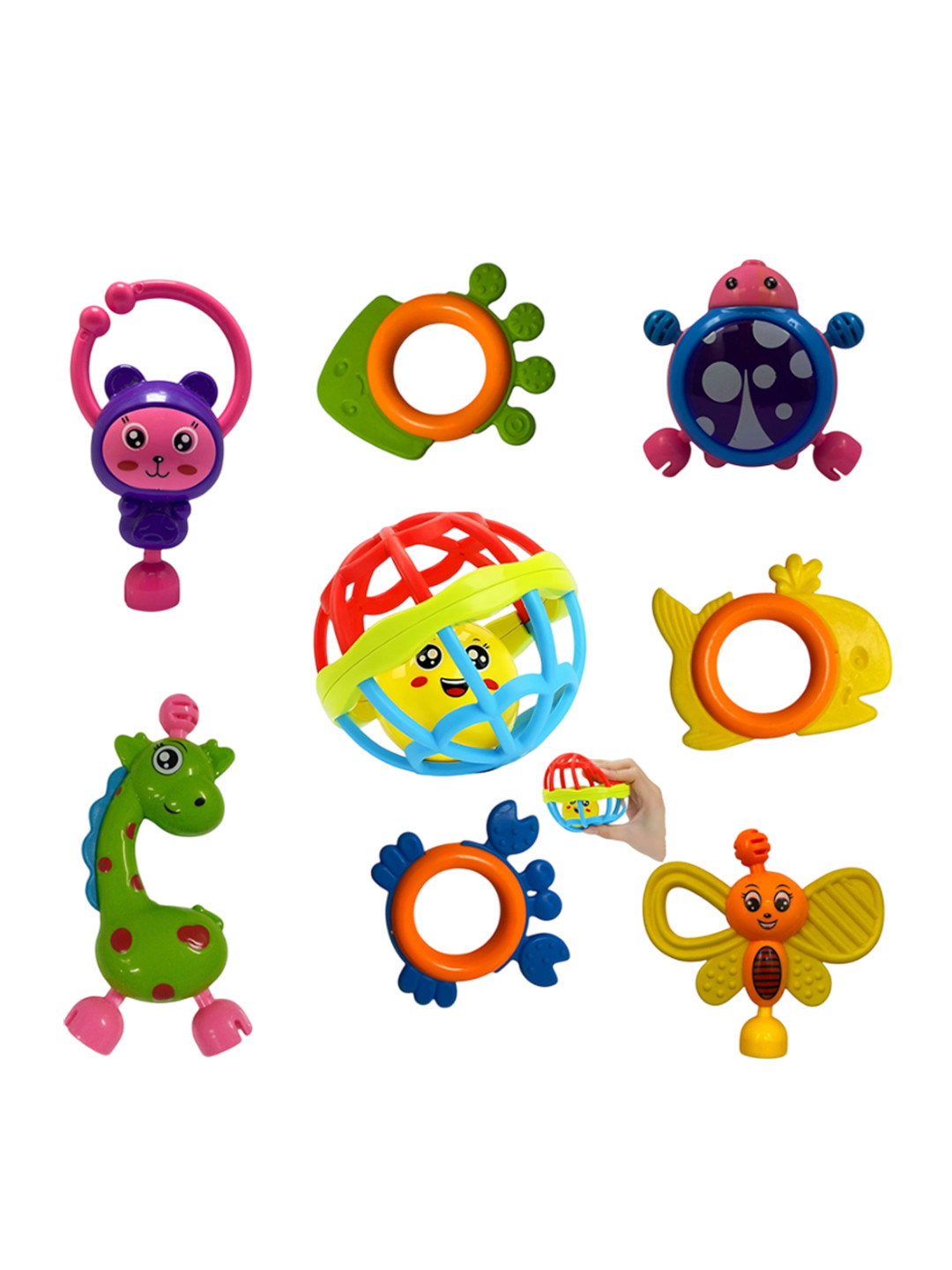 TODDLERS BUDDY BPA Free Rattle Toy Learning and Development Toys