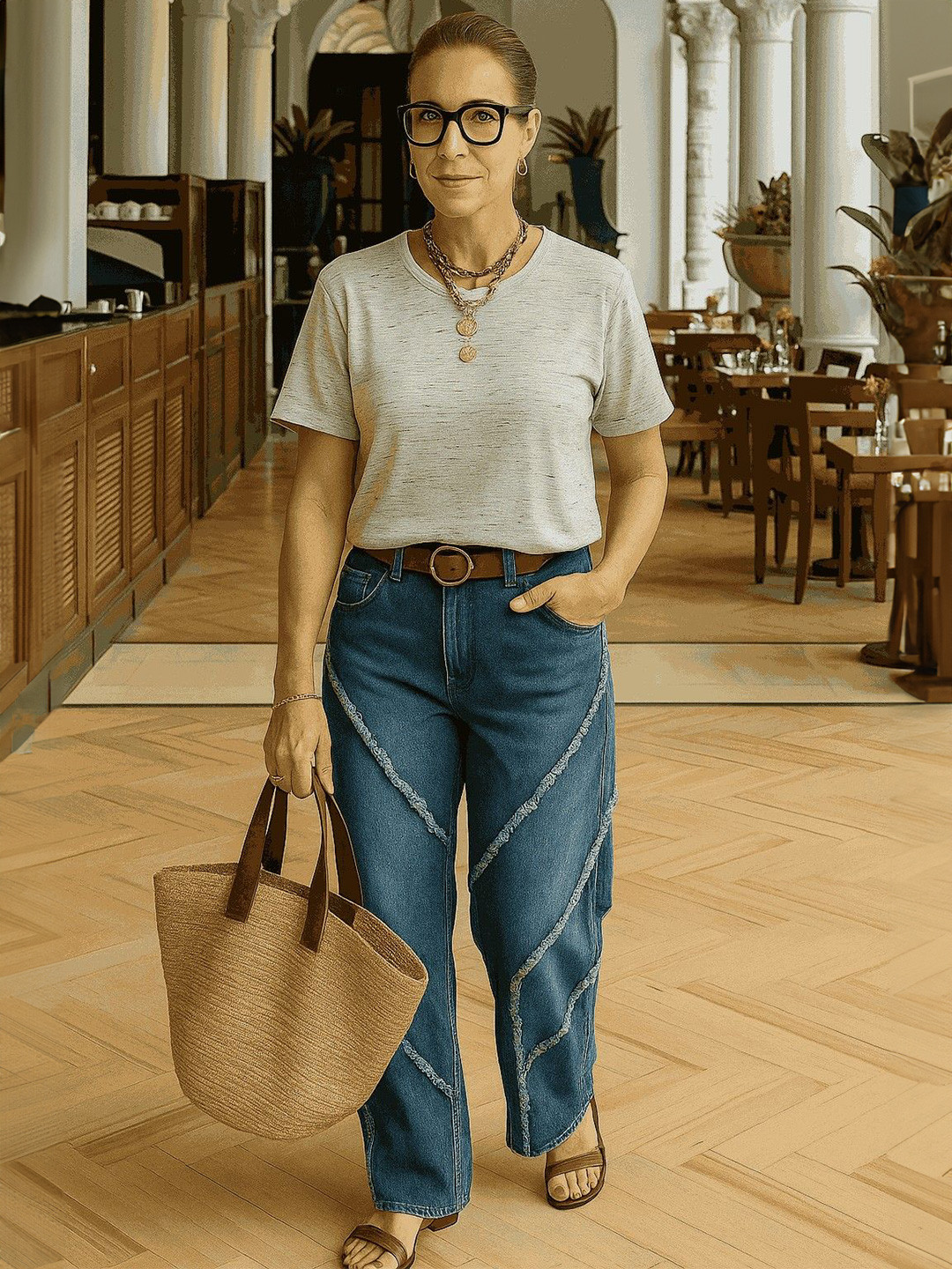 Baawri Soild Cotton Regular Top