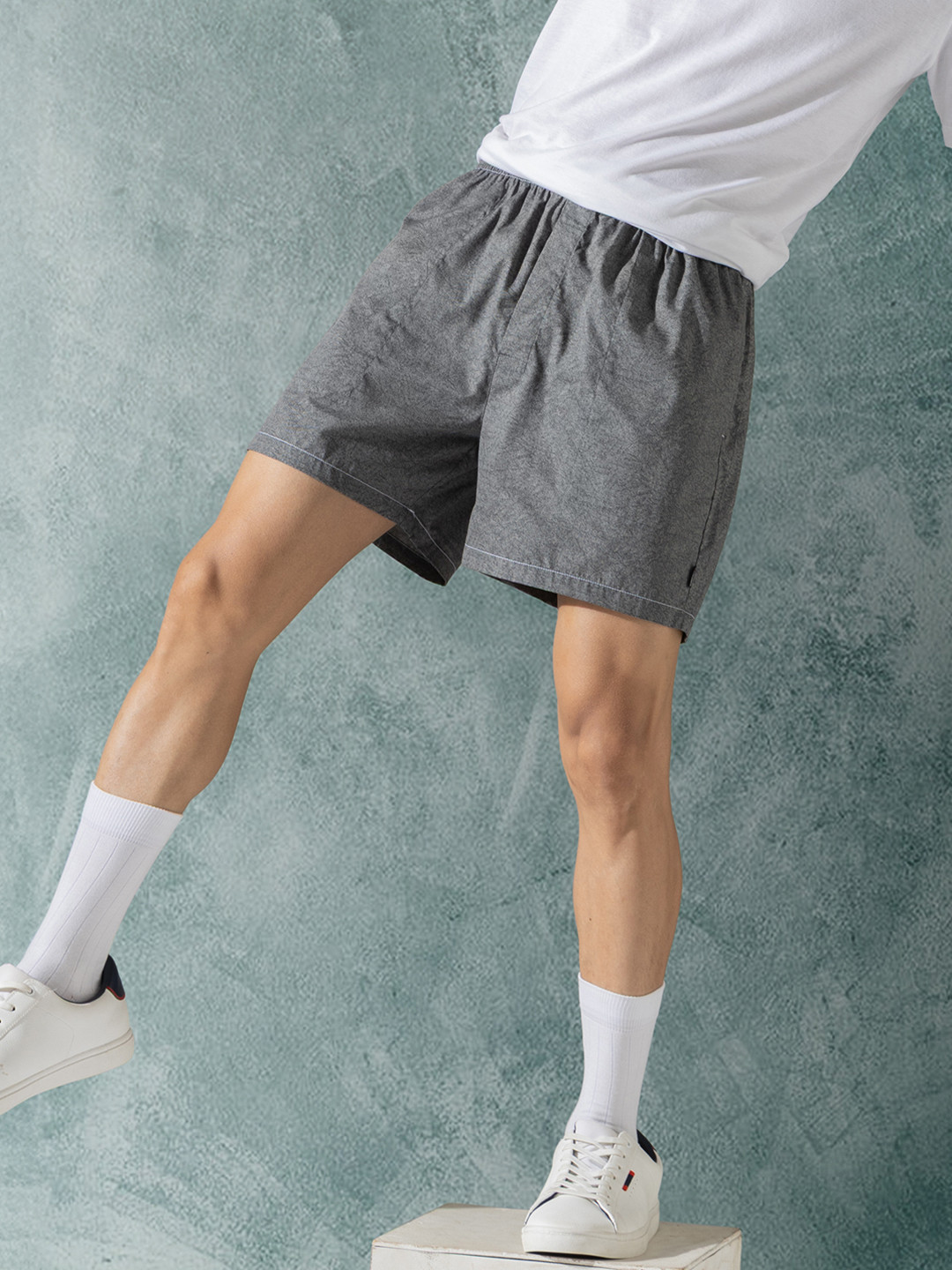 DAMENSCH Pure Premium Cotton Jean-Z Boxers BS1011-SRKGRE