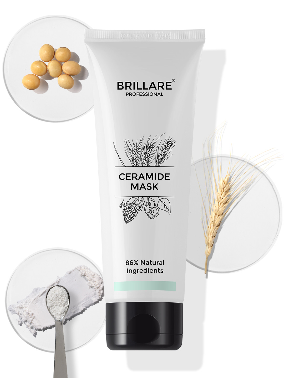 BRILLARE Ceramide Vegan Mask For Split Ends - 125ml