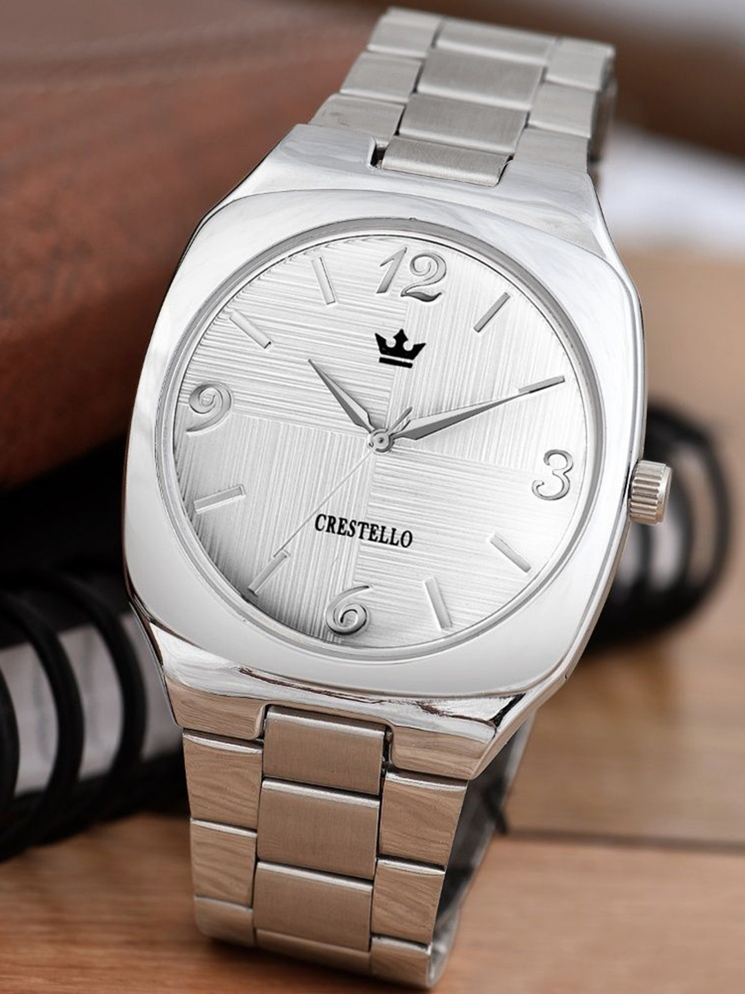 CRESTELLO Men Analogue Watch CR-G251-WHT-CH