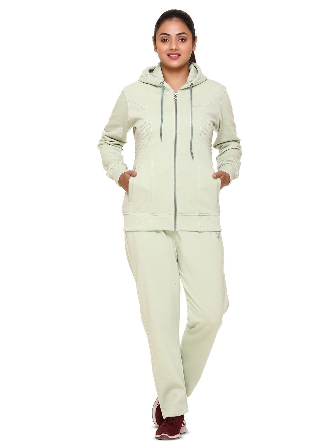 WWOOL 4U Women Long Sleeves Hooded Tracksuits