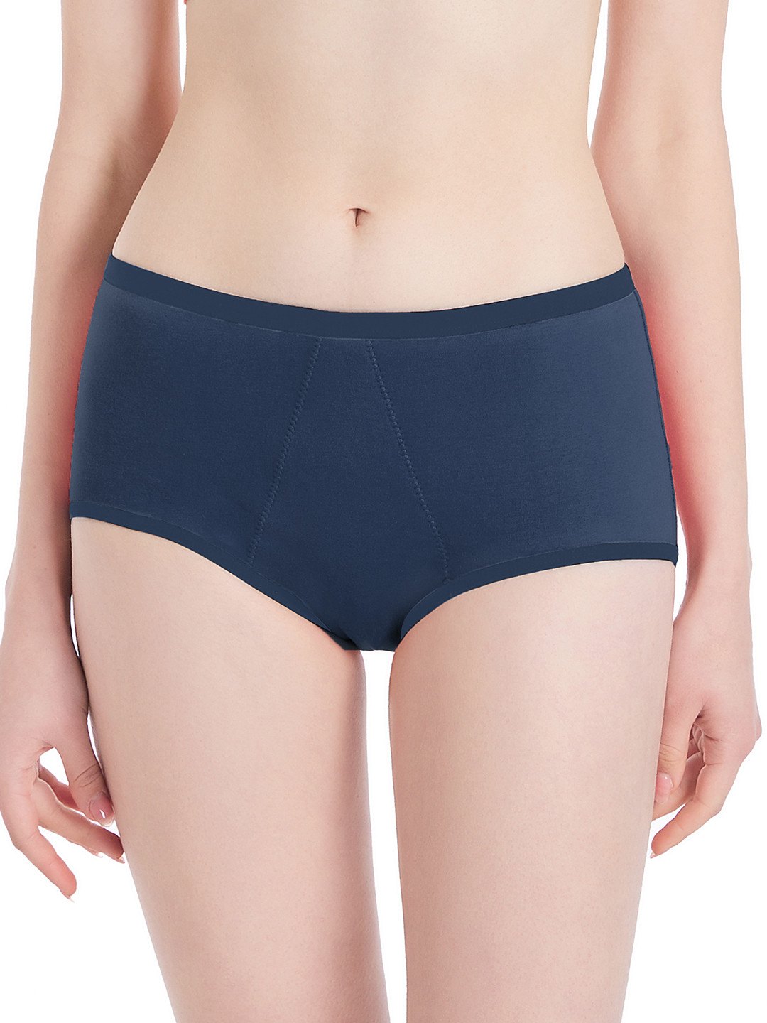 HealthFab The Fabulous you Women Blue Reusable Cotton Mid Rise Heavy Flow Period Panty