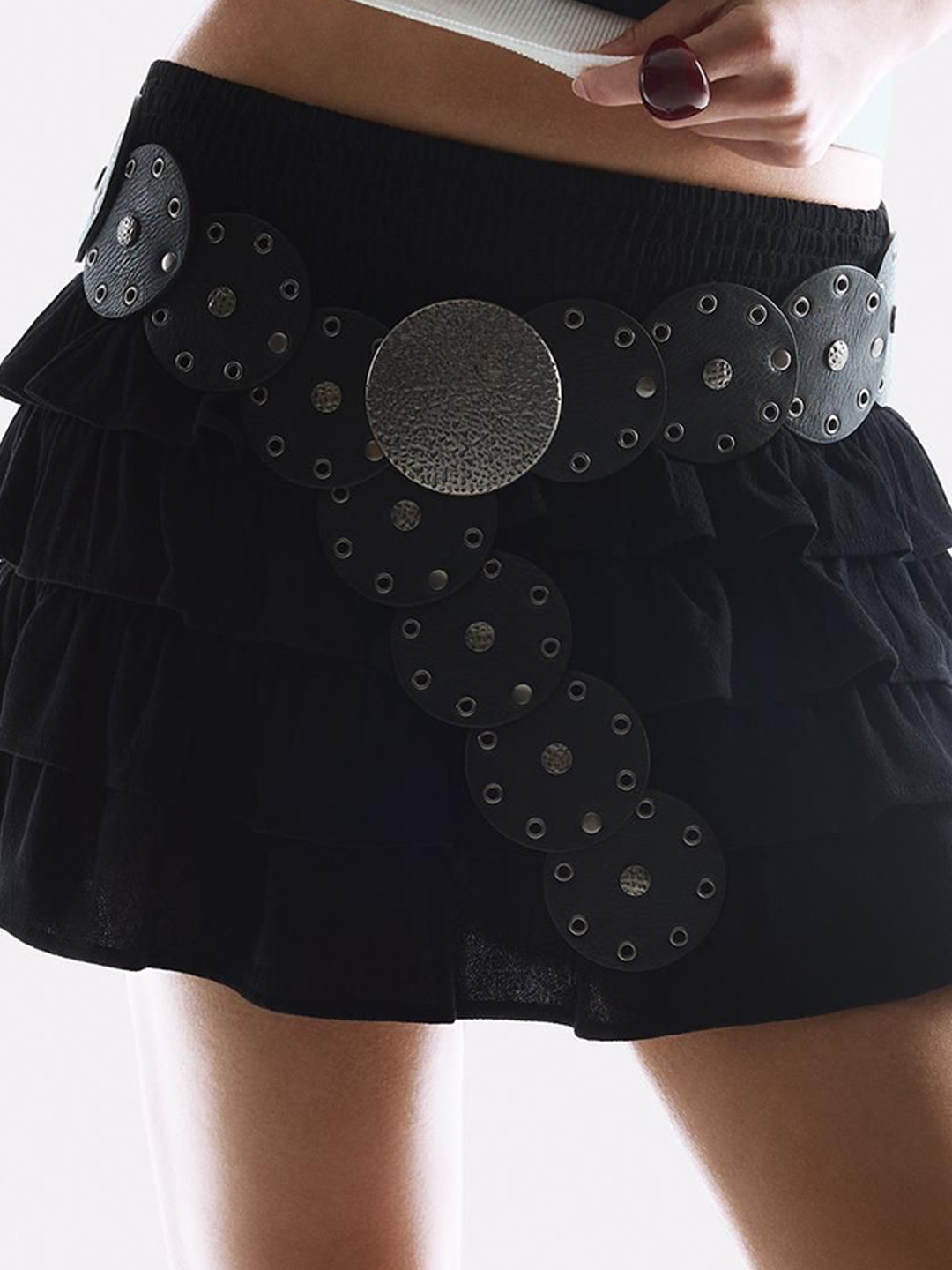 Bershka Ruffled Mini Skirts