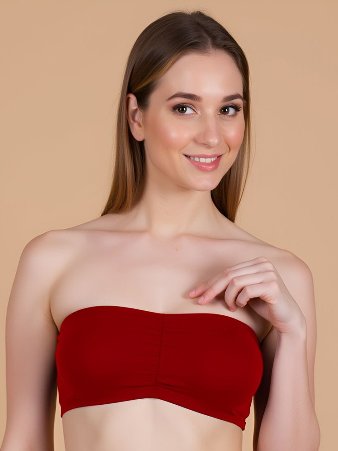 INDIROCKS Full Coverage Underwired Strapless T-shirt Bra