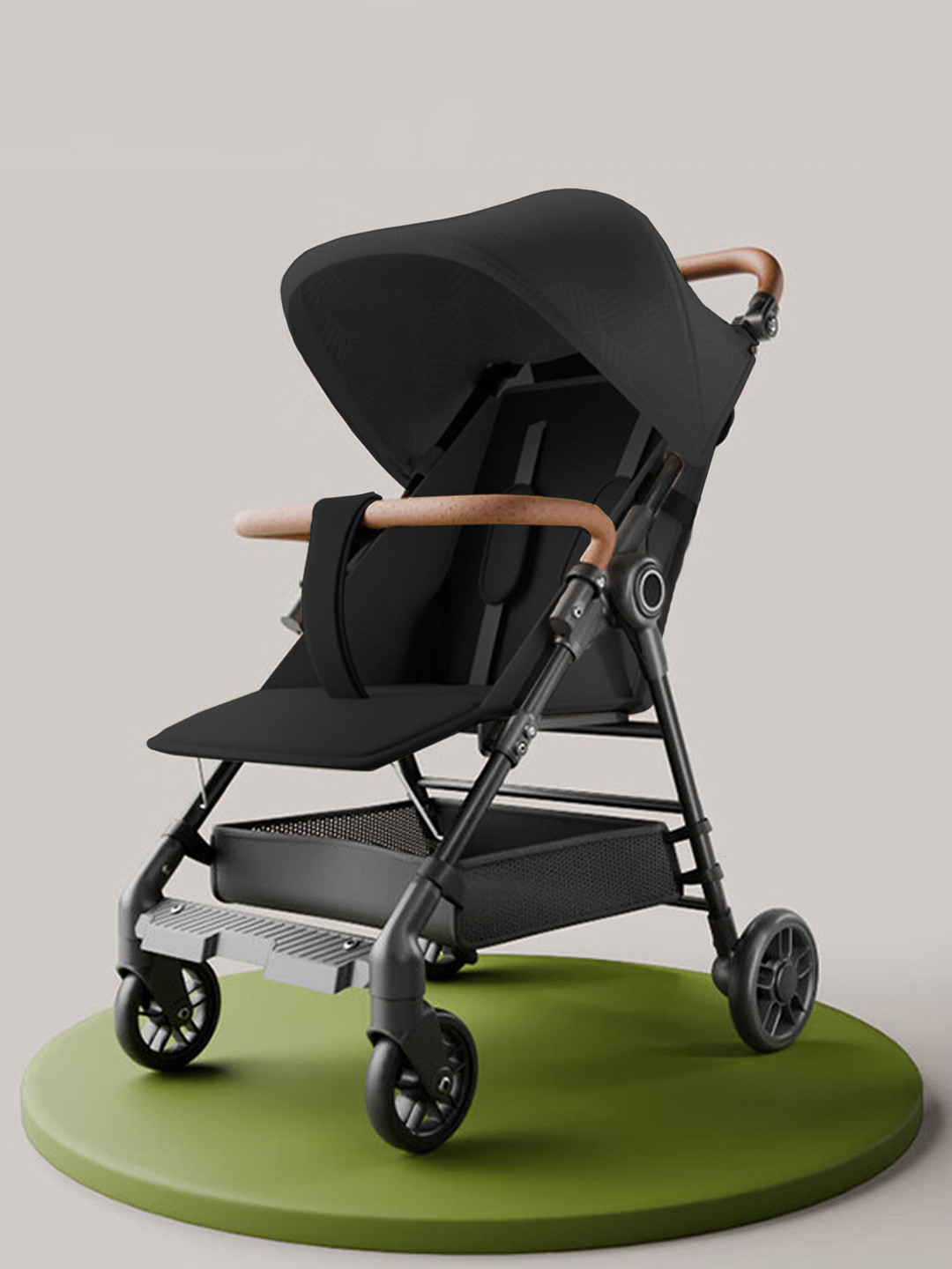 StarAndDaisy Infants Foldable Stroller With Foot Lock Brakes