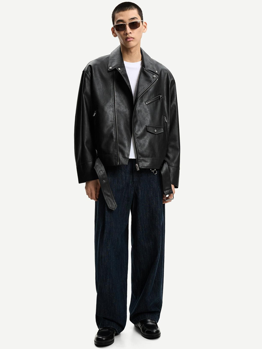 Bershka Leather Effect Jacket