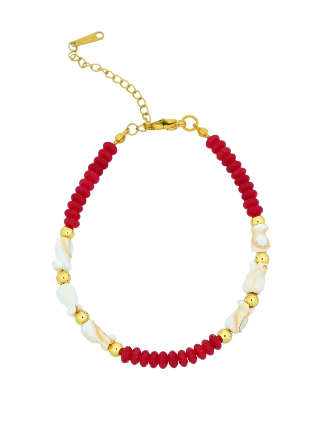 INTERSTELLAR Women Handcrafted Gold-Plated Wraparound Bracelet