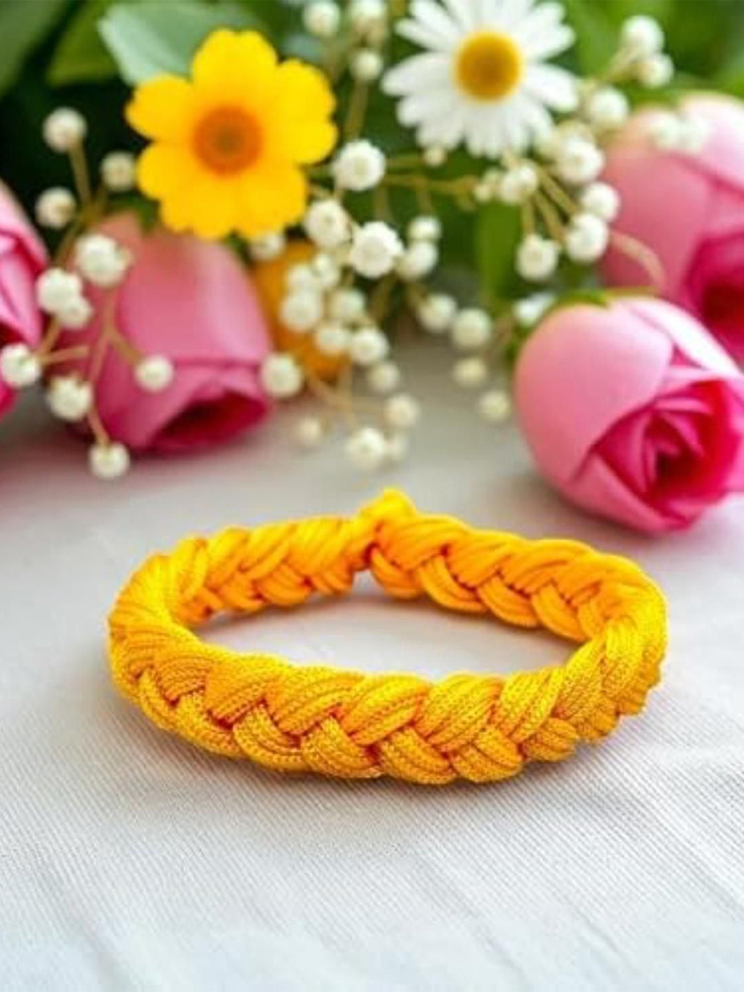 DN Creation Unisex Set of 2 Thread Wraparound Bracelets