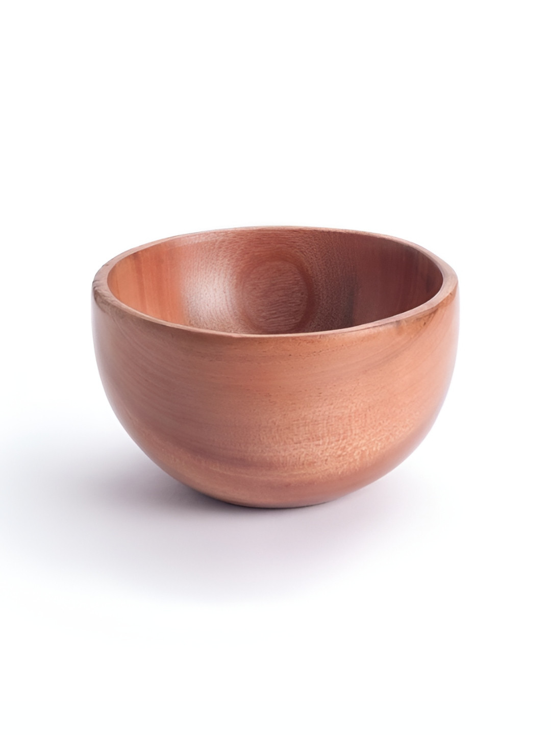 zishta Brown 2 Pieces Wooden Easy to Clean Serving Bowls