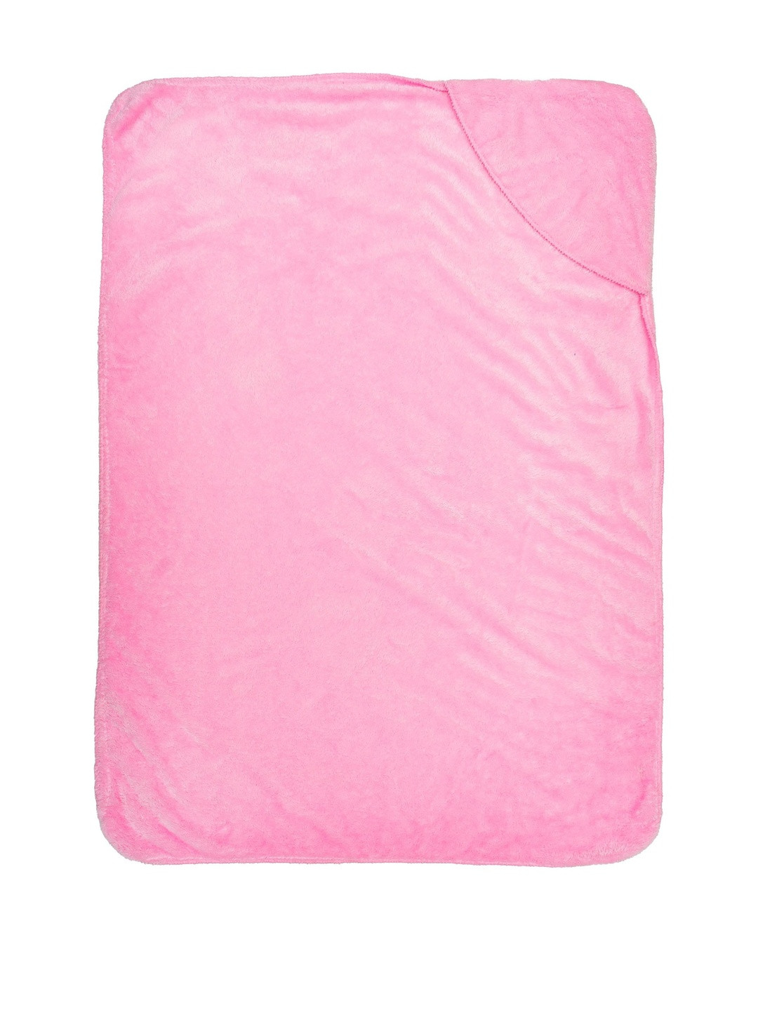 SIDLY PIDLY Kids 210 GSM Pink Cartoon Character Fur Blanket