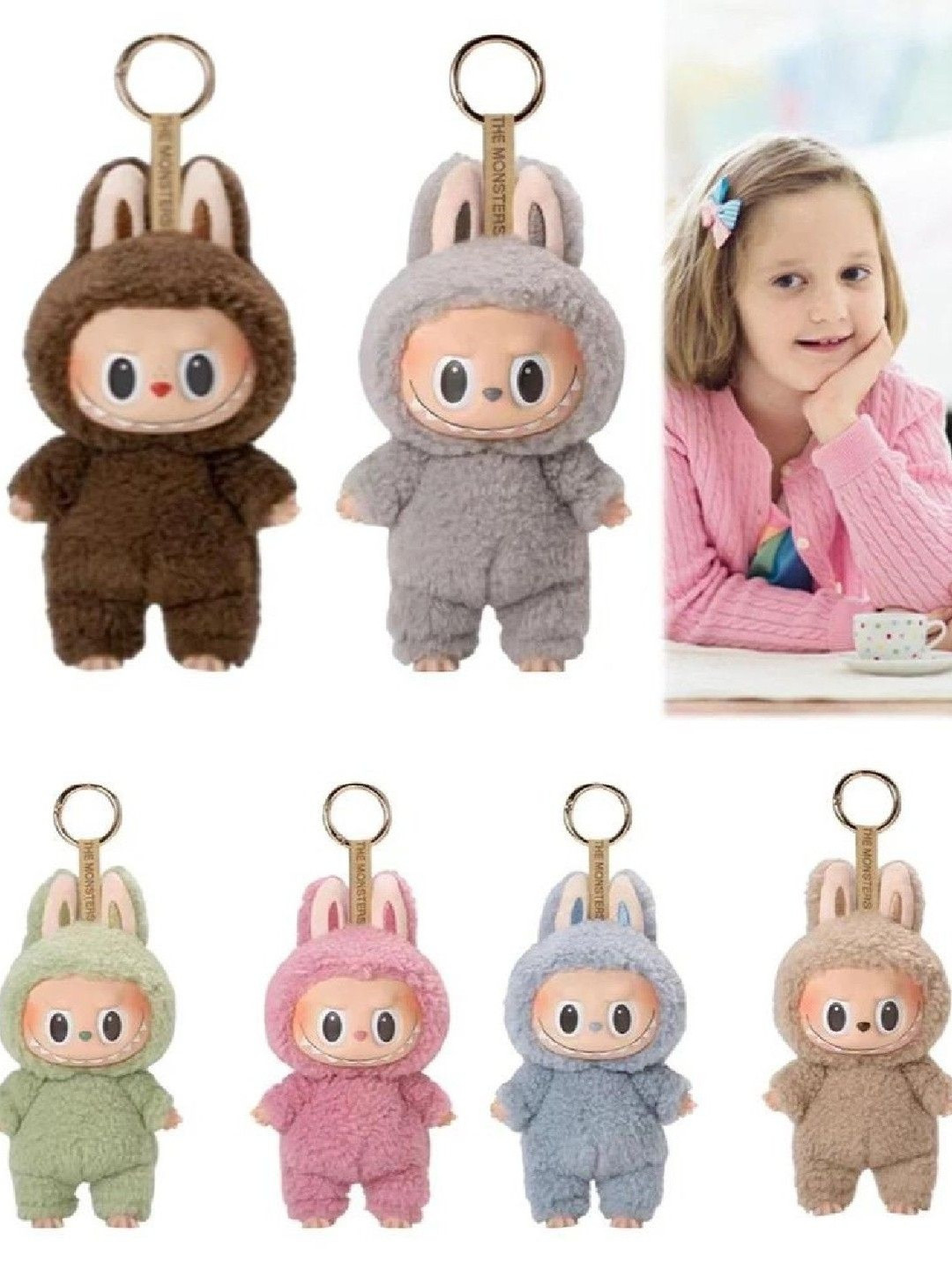 PIFTIF Assorted Blind Box Labubu Monsters Doll Pendant