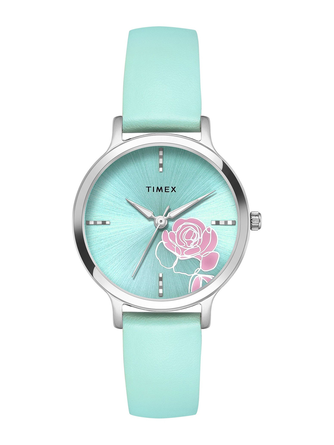 Timex Trendline Round 21mm Blue Dial Analog Women Watch - TWTL12308