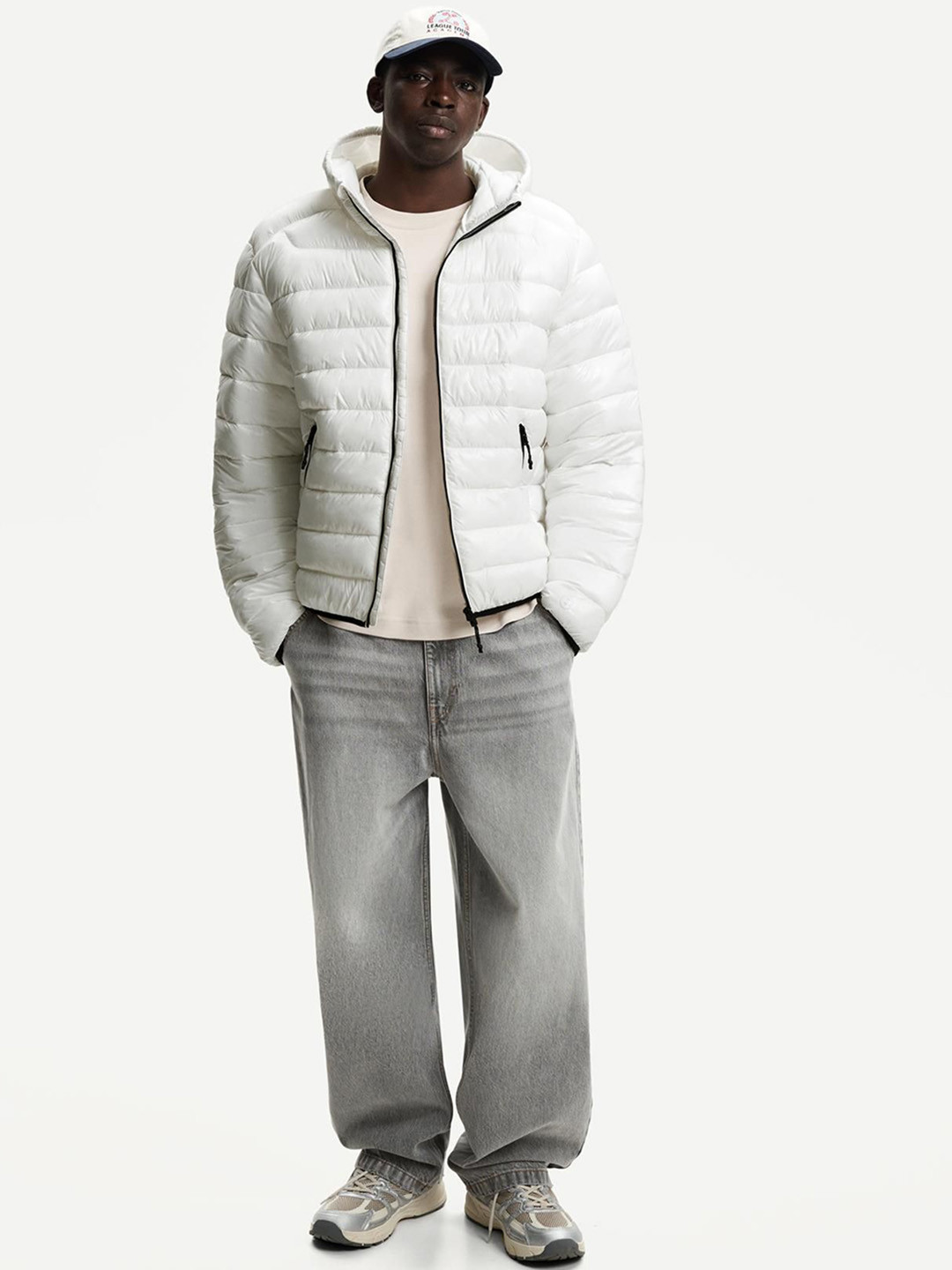 Bershka Lightweight Puffer Jacket