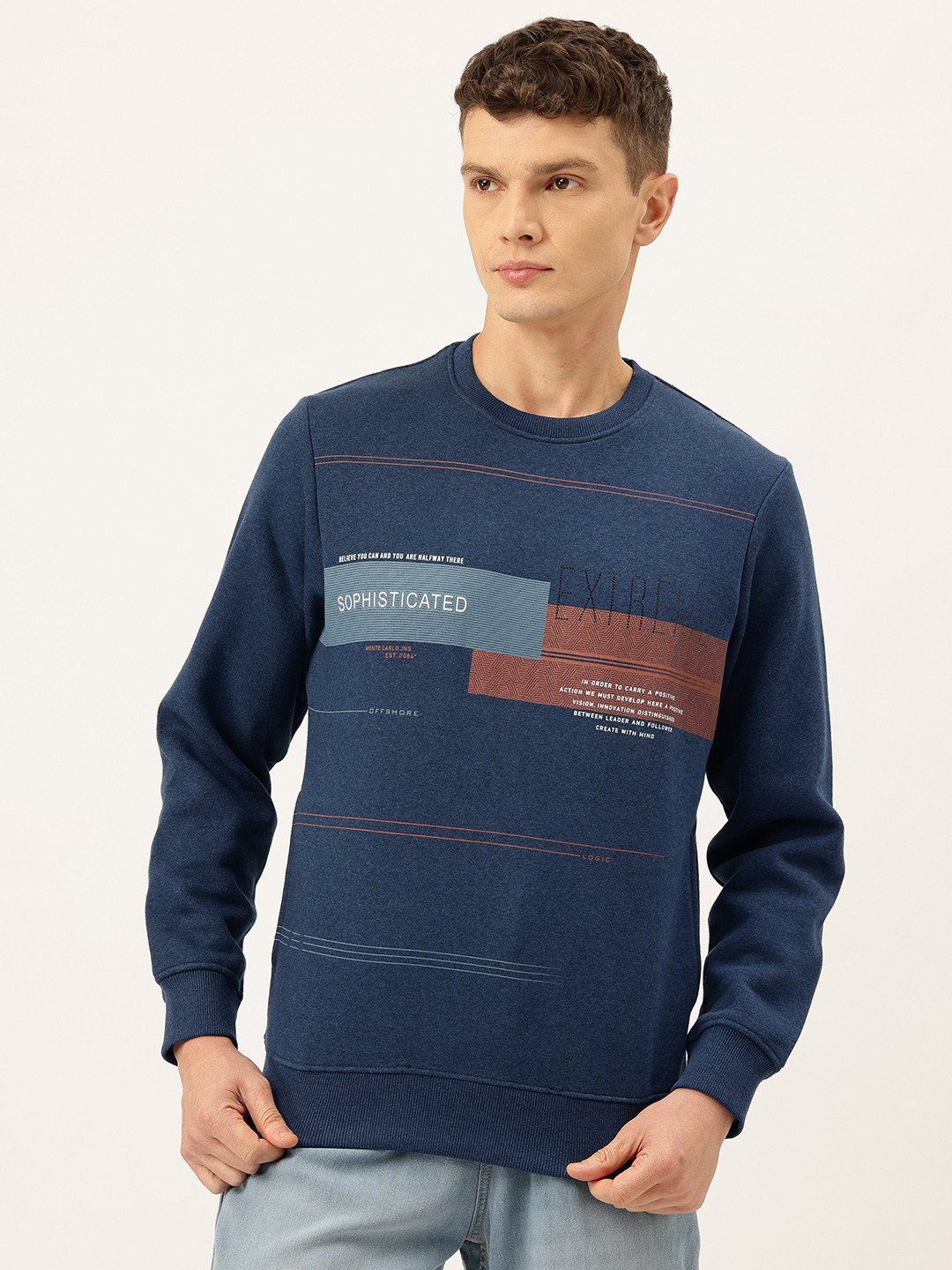 Monte Carlo Printed Sweatshirt