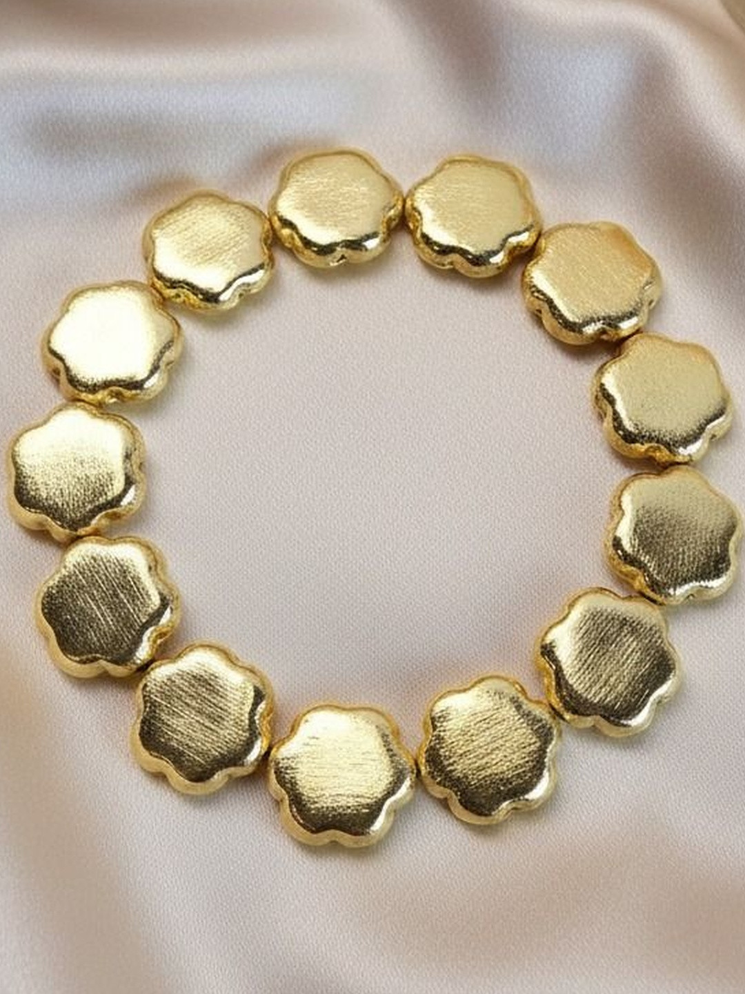 Chic Laddies Gold-Plated Elasticated Bracelet