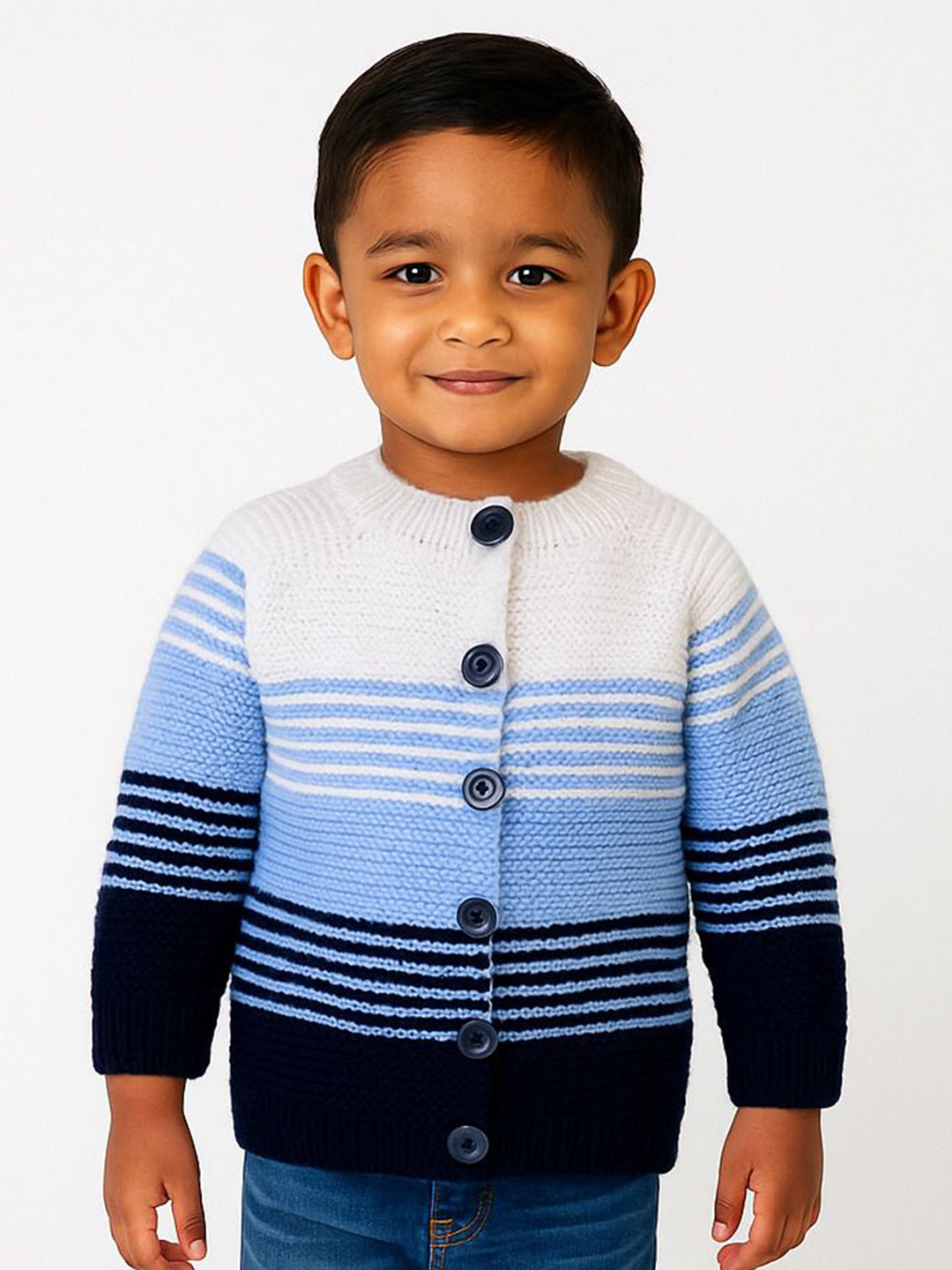 WINDROP SOLUTIONS Kids Striped Cardigan