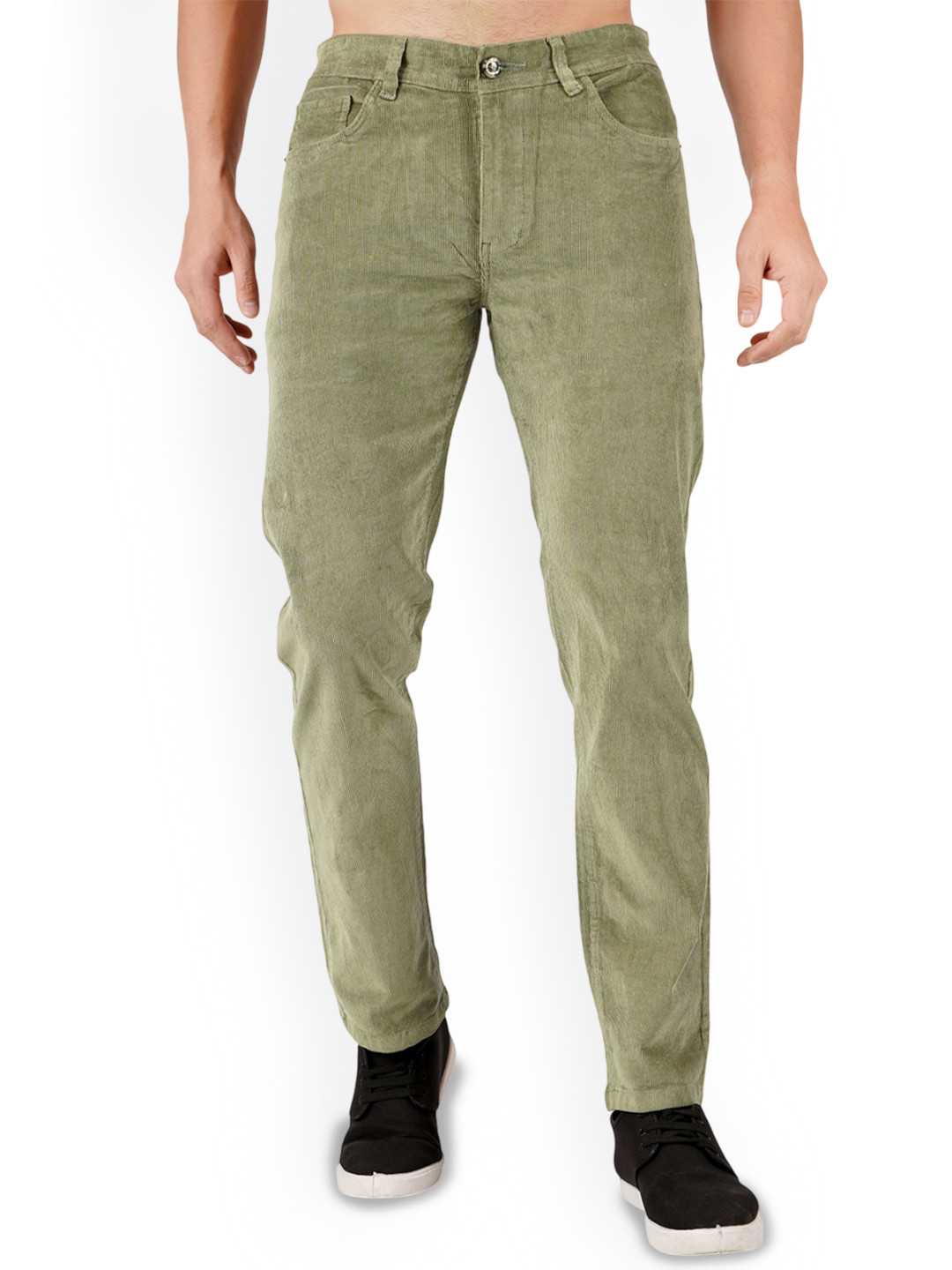 FLAKED Men Smart Regular Fit Mid-Rise Clean Look Stretchable Jeans