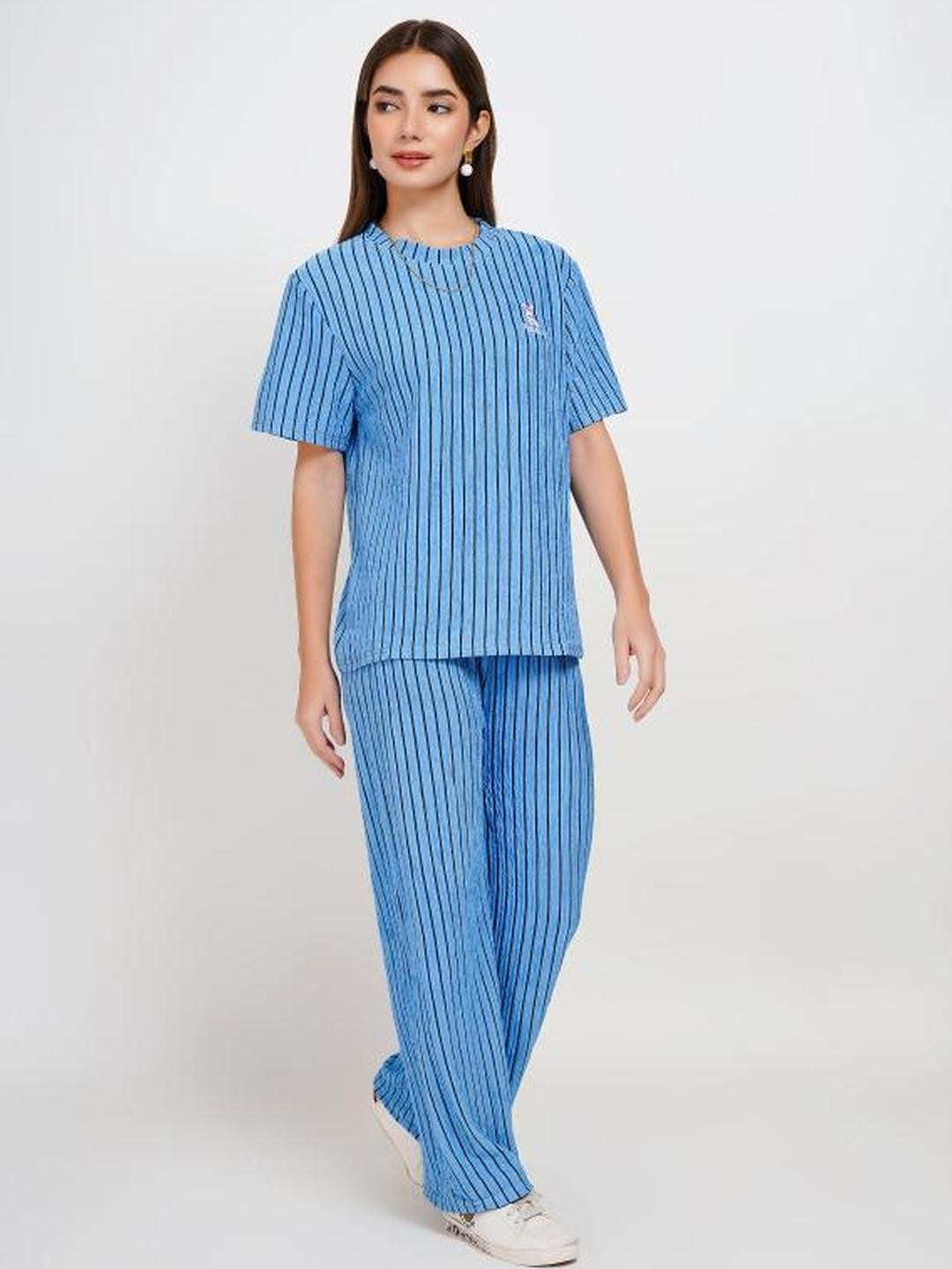 Women Blue Co-Ords Set