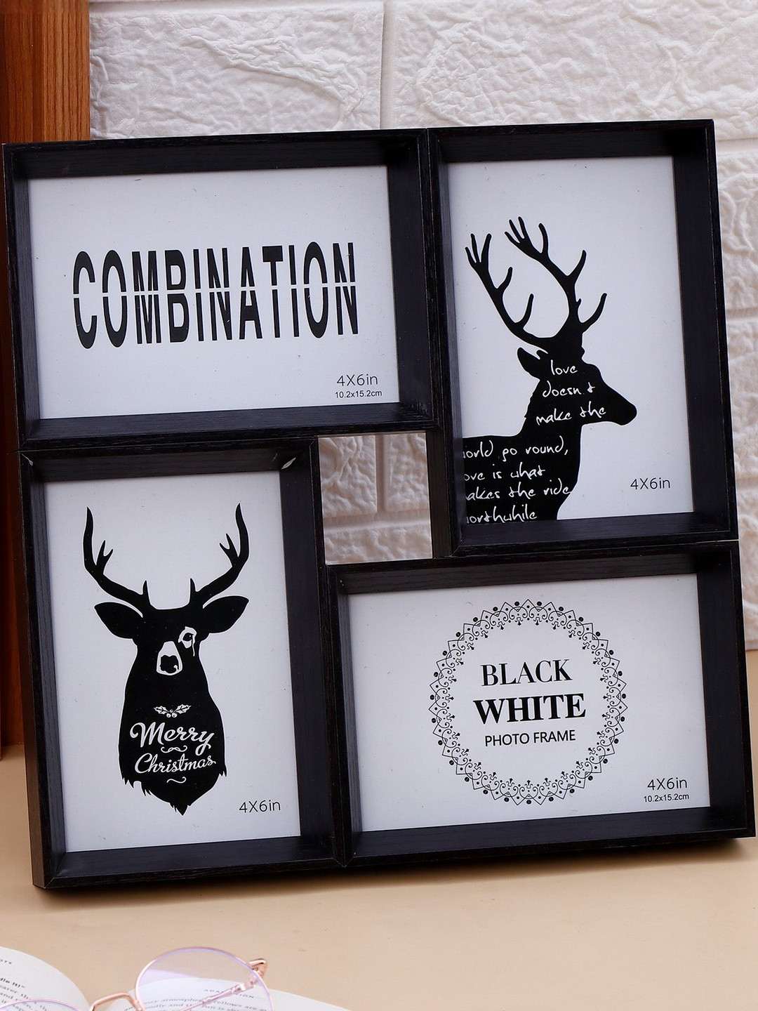 Archies Midnight Black Multi-Space Photo Frames