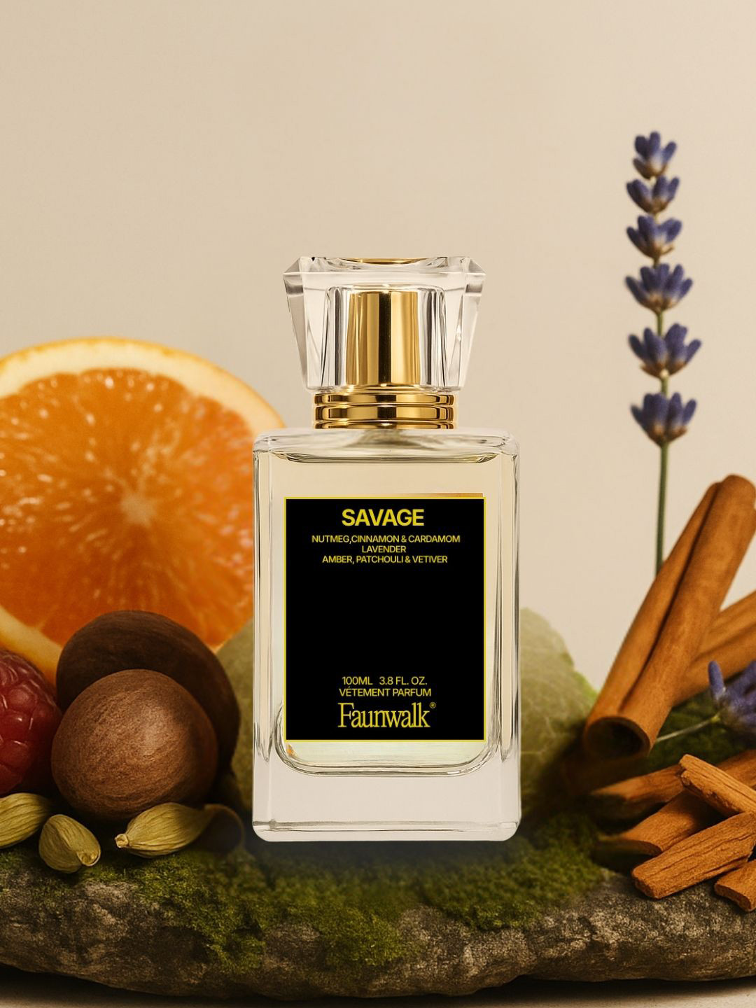 FAUN WALK Men Savage Sauvage Elixir Long Lasting Eau De Parfum- 100 ml