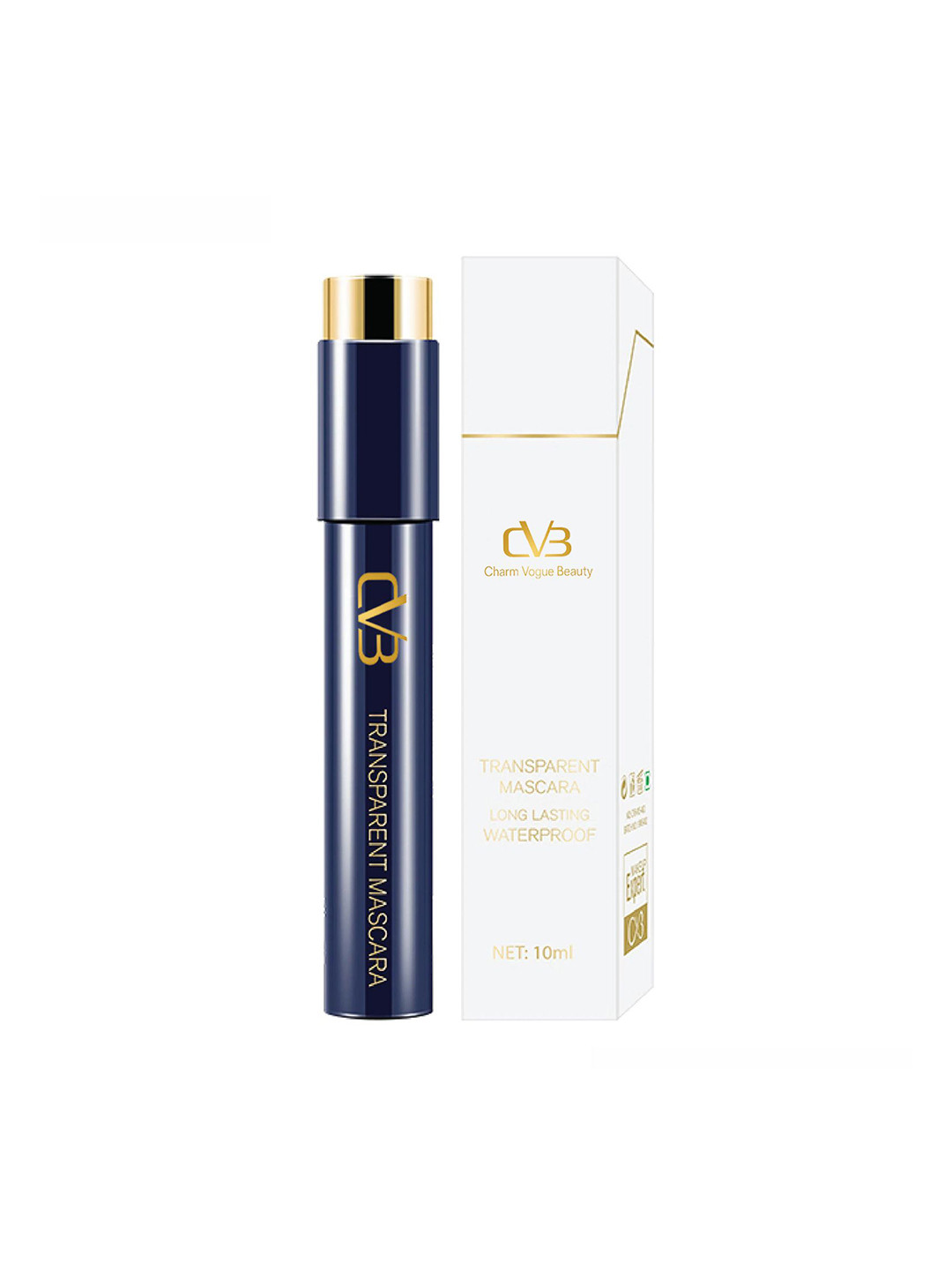CVB Transparent Waterproof Mascara - 10 ml - MS - 402