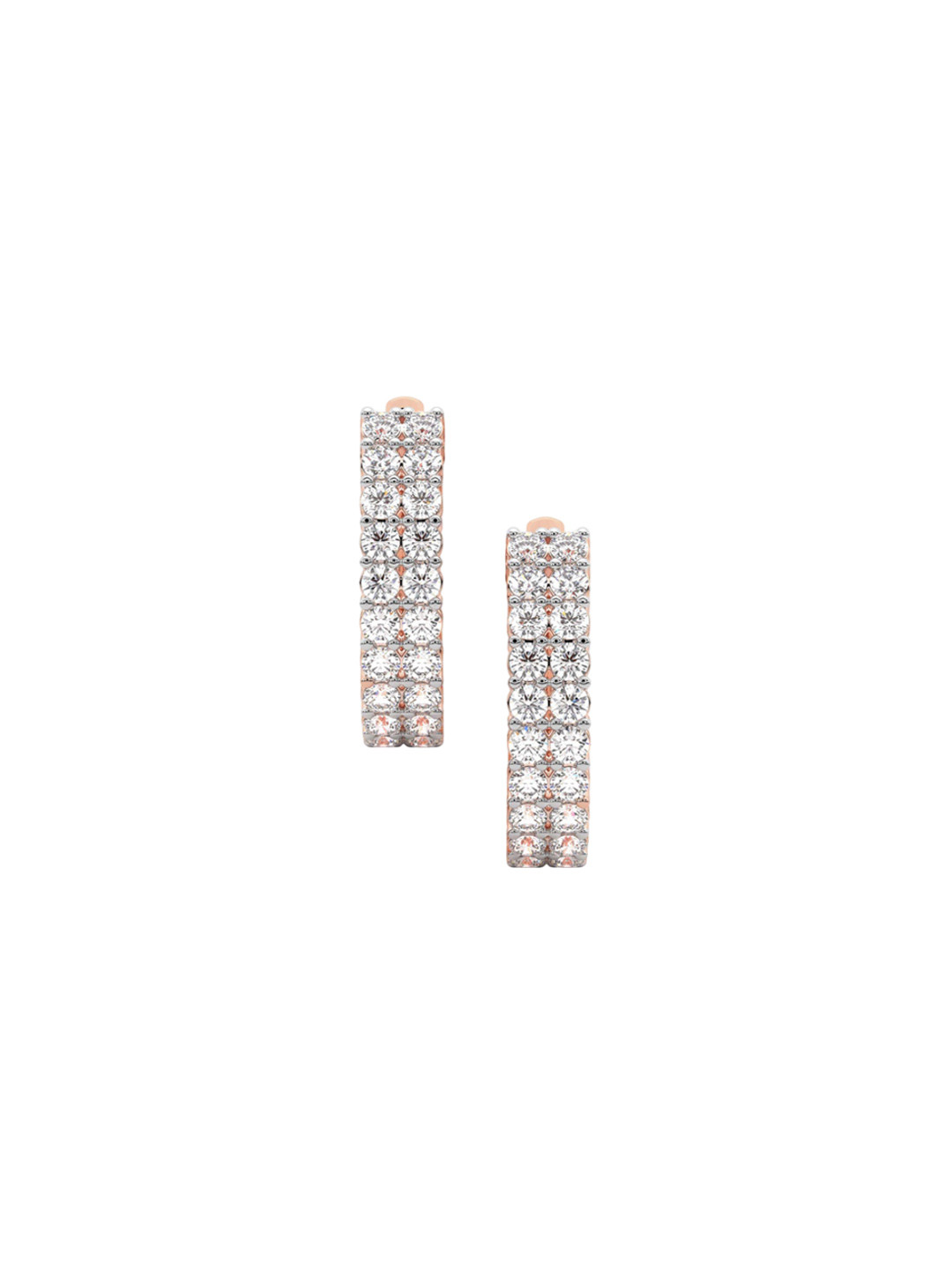 Sparkles Women 14Kt Gold Drop Earrings With 1.16 Carat Lab Grown Diamond Earrings - 4.25 g