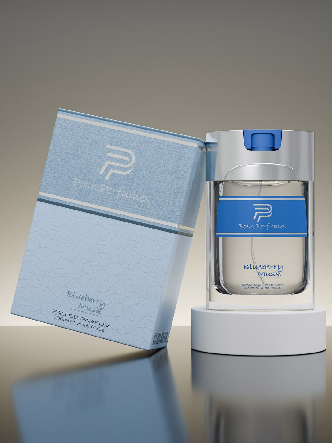 Al-Nuaim Posh Perfumes Blueberry Musk Long Lasting Eau De Parfum - 100 ml