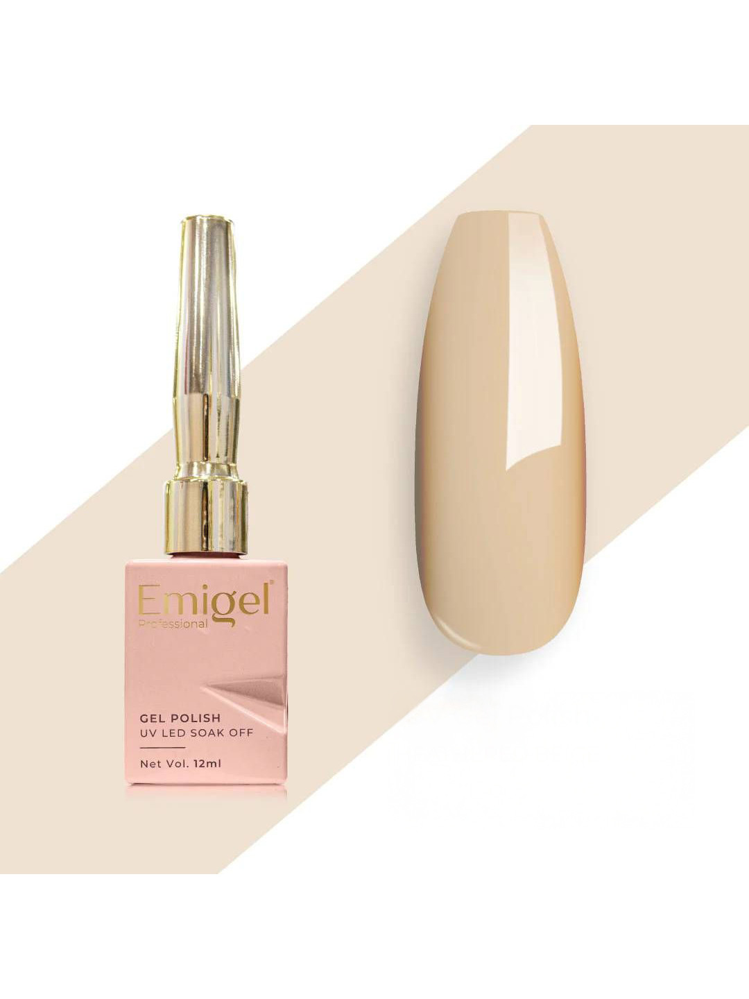 Emigel PROFESSIONAL UV Gel Nail Polish - 12 ml - Heathered Beige - E-065