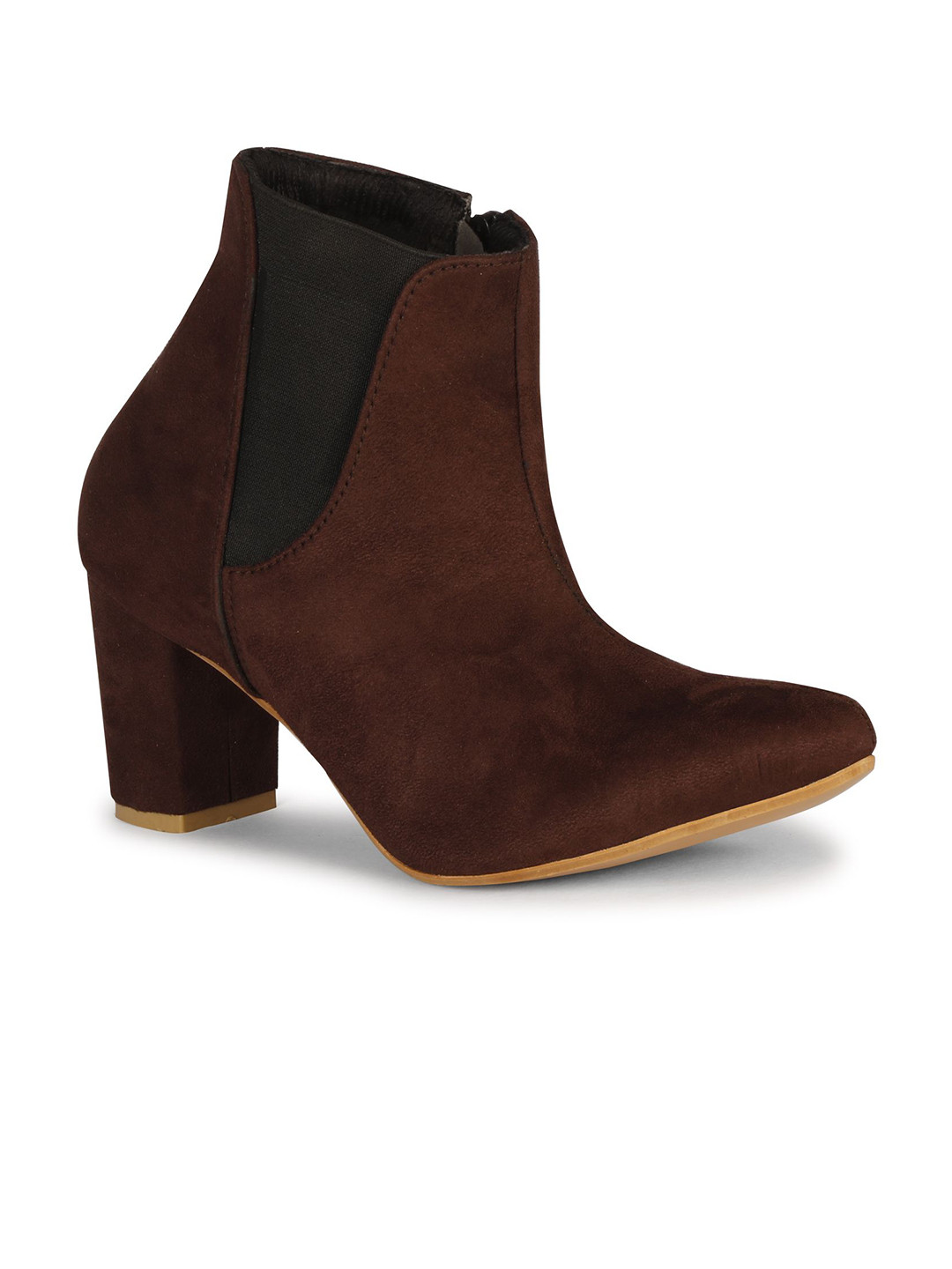 Ishransh Block-Heeled Chelsea Boots