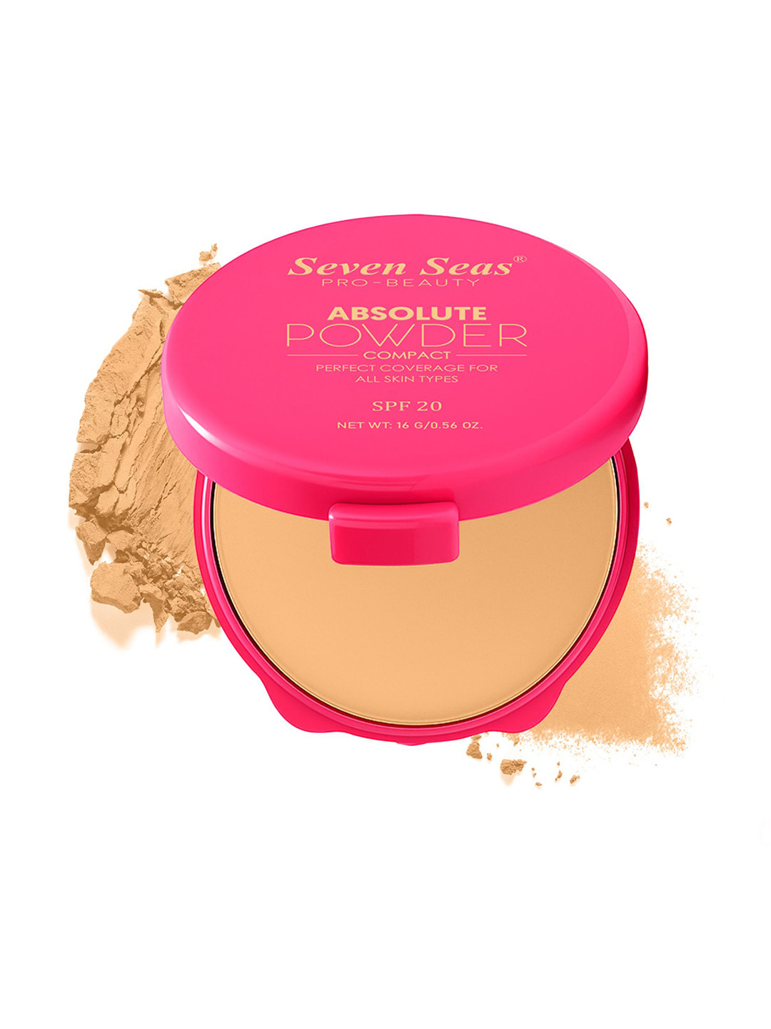 Seven Seas Weightless Absolute Compact Powder With SPF - 20 - 16 g Shade -03