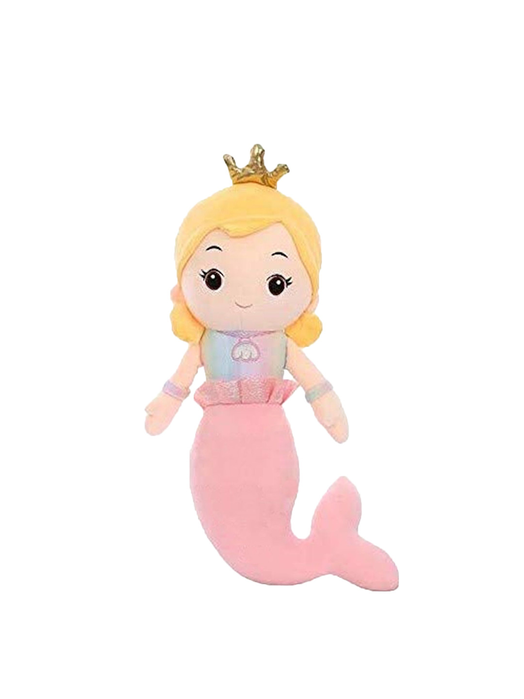 MUREN Kids Mermaid Doll Cute Smiling Face Soft Plush Toy