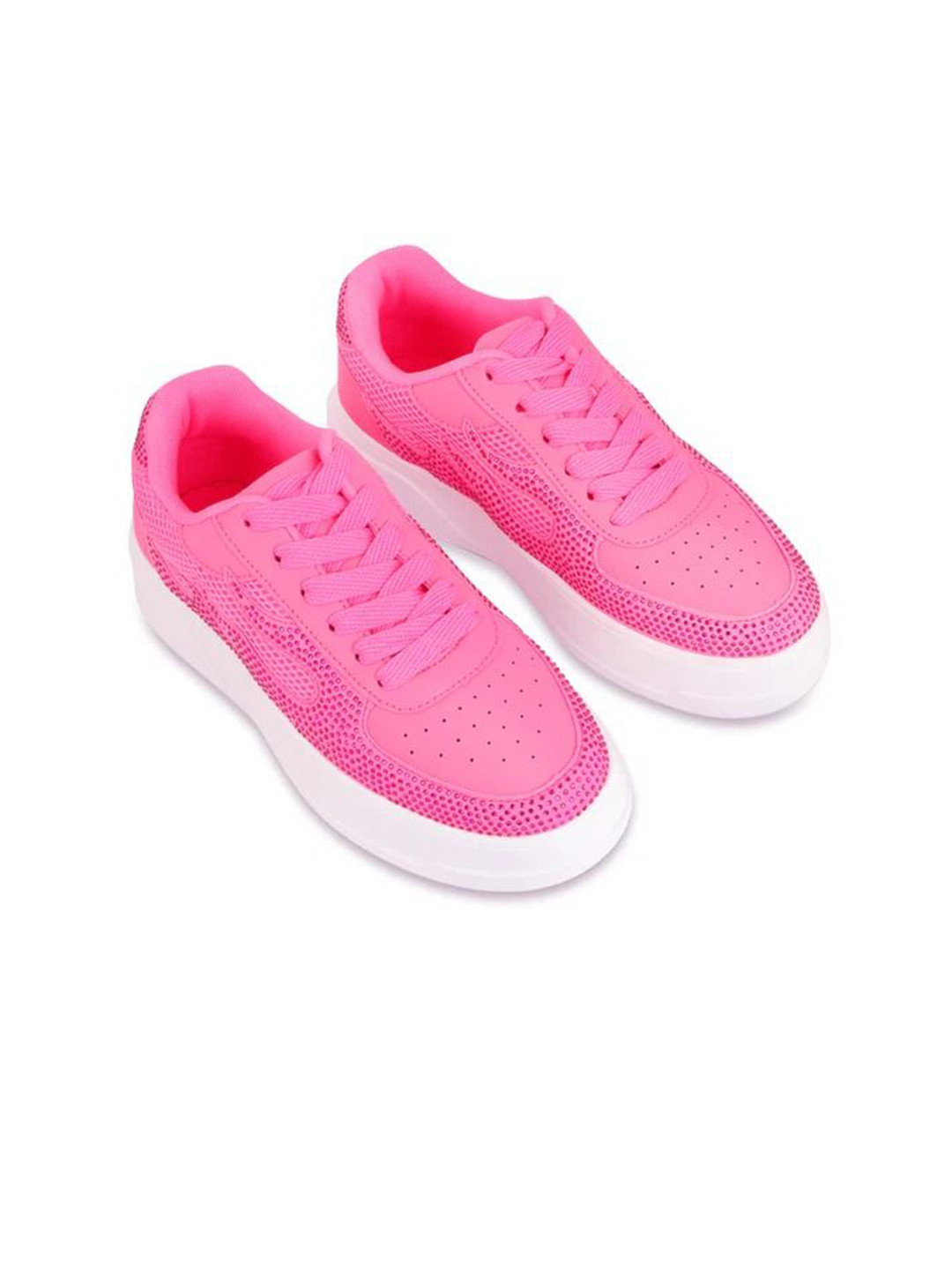 HAMSTER LONDON Marcella Fire Women Colourblocked Lace-Ups Sneakers Shoes