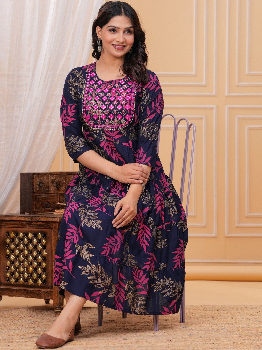 Khalish Women Multi Viscose Rayon  Kurtas