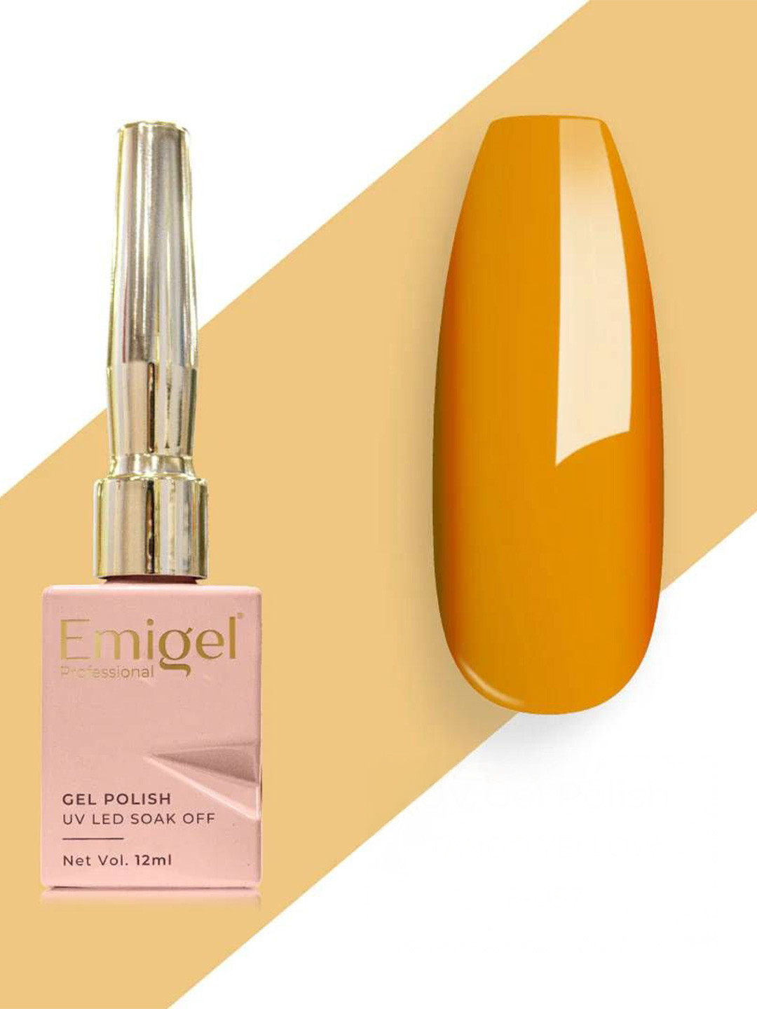 Emigel PROFESSIONAL UV Gel Nail Polish - 12 ml - Tango Yellow - E-057
