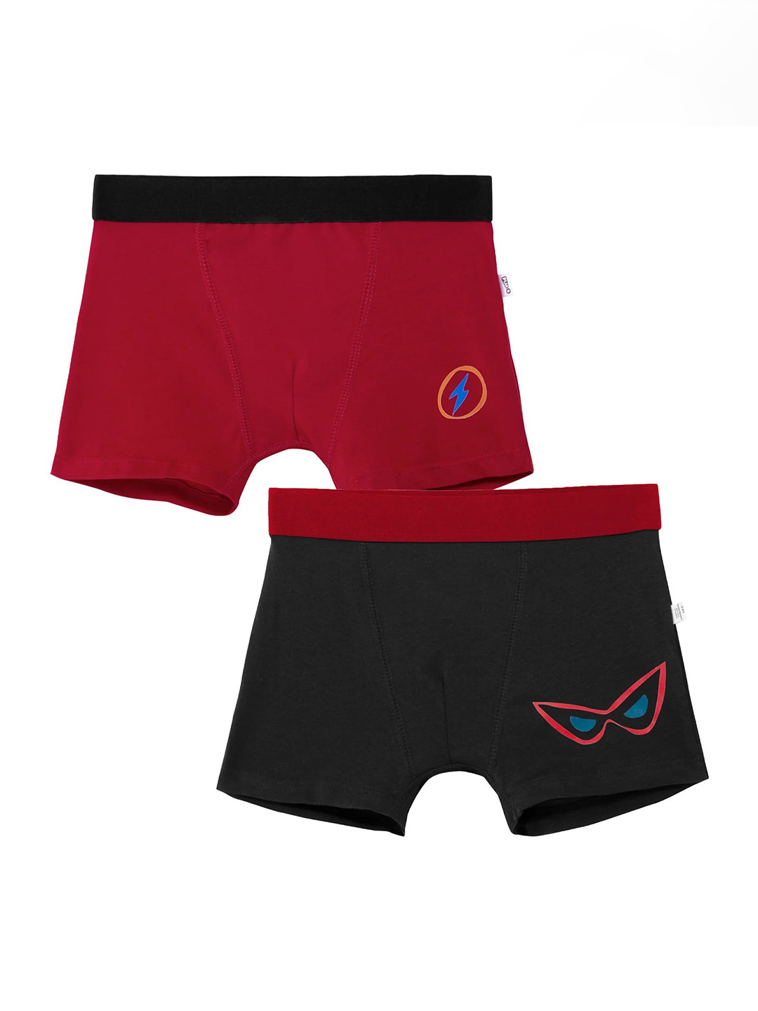 You Got Plan B Boys Pack Of 2 Solid Boxer Style Briefs