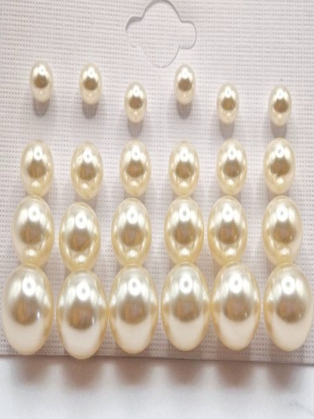SAPRAA TRENDS Pack of 12 Circular Studs Earrings