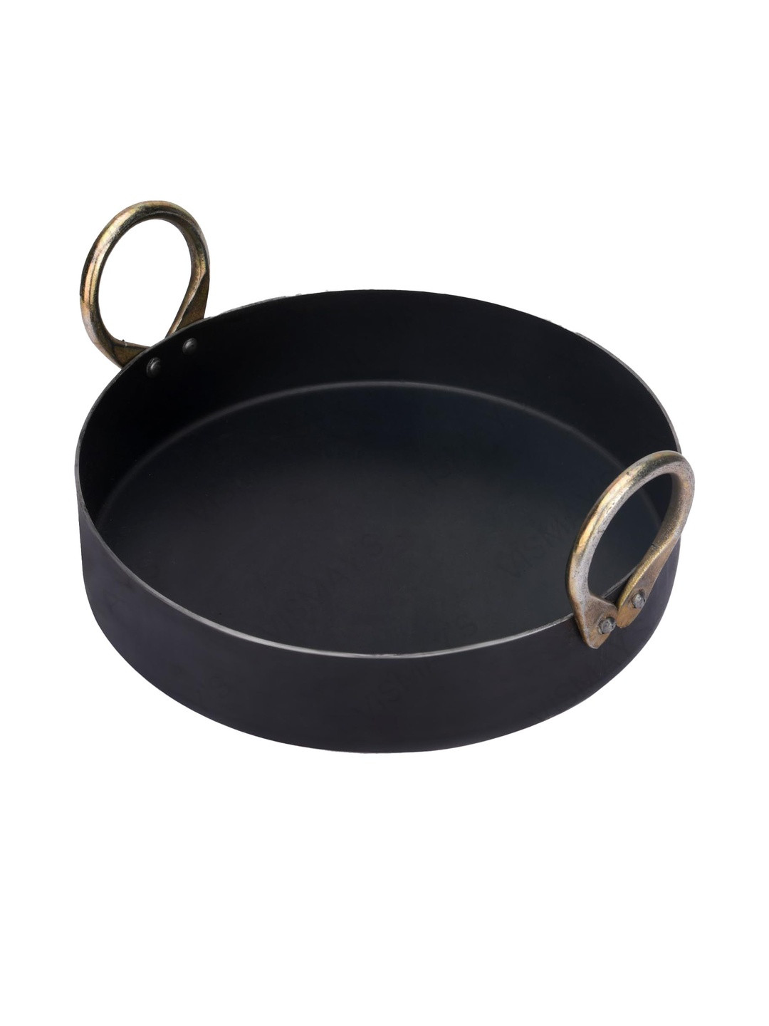 PTR 11 Inch Black Heavy Flat Base Iron Tawa