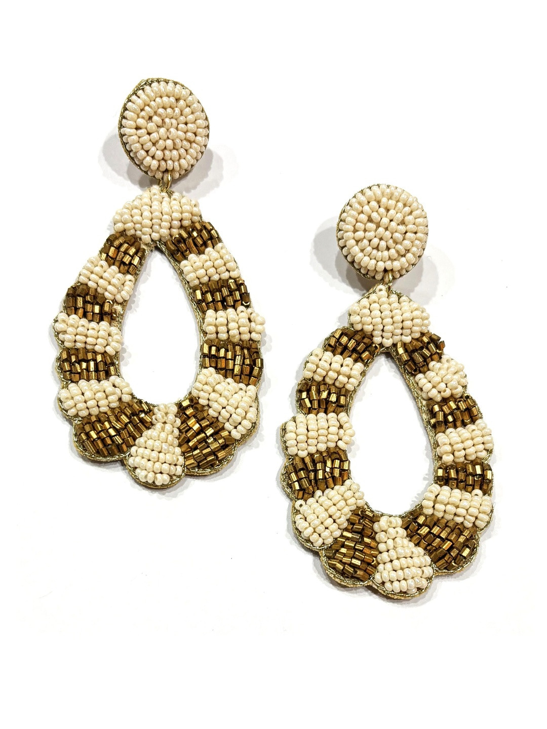 ZOON ACCESSORIES Women Teardrop Shaped Drop Earrings