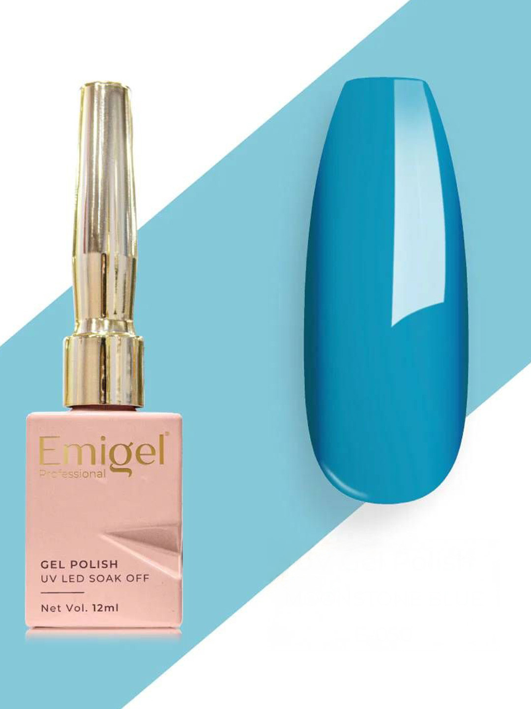 Emigel PROFESSIONAL UV Gel Nail Polish - 12 ml - Moonstone Blue - E-050