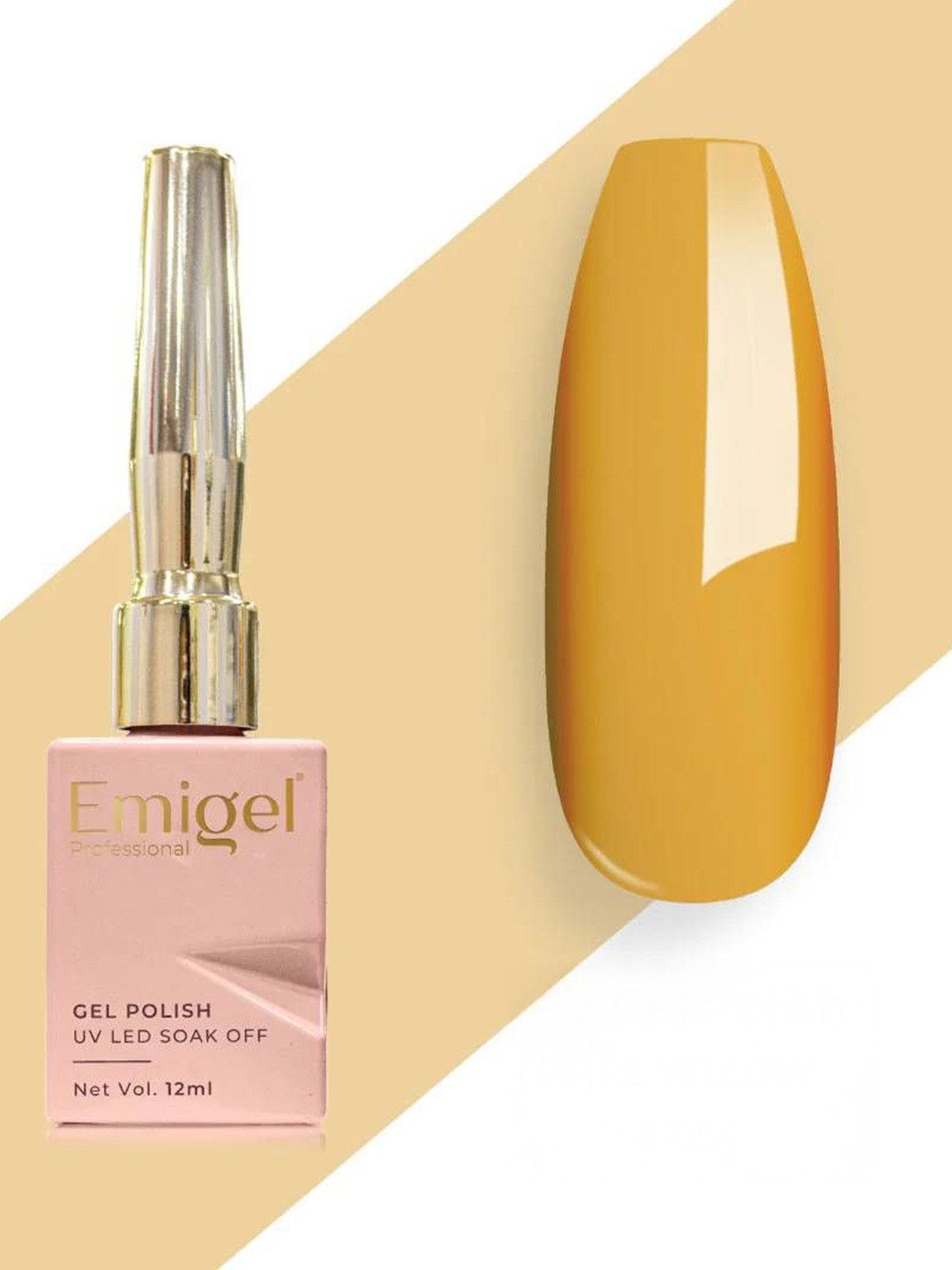 Emigel PROFESSIONAL UV Gel Nail Polish - 12 ml - Fire Yellow - E-054
