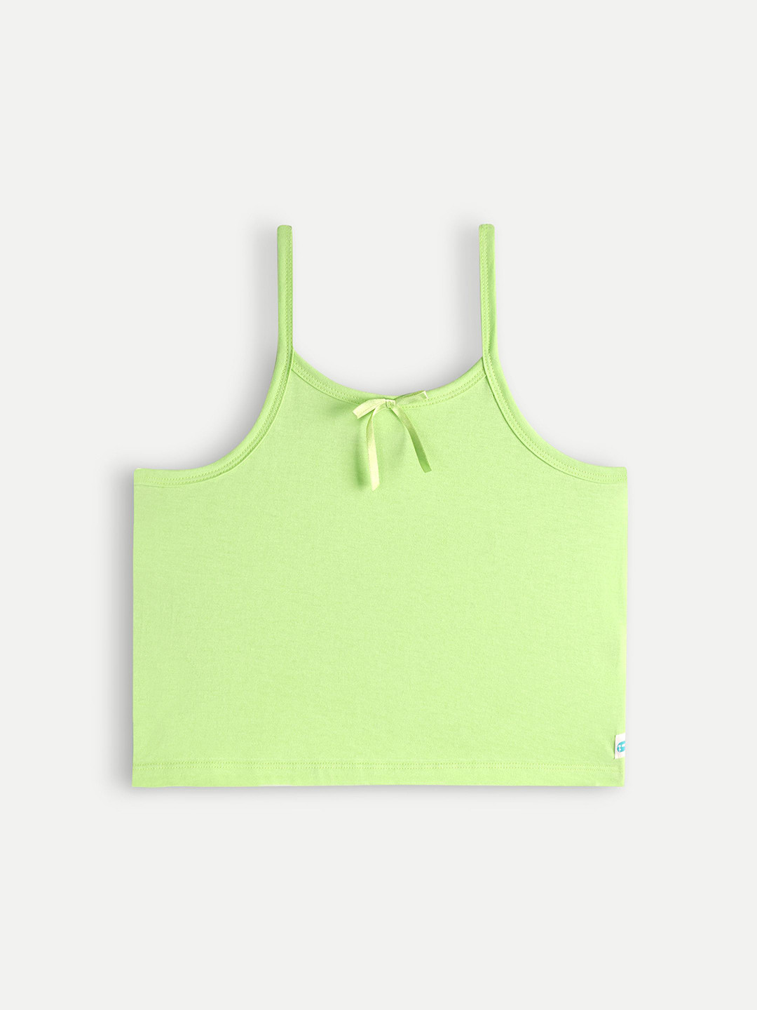 Chuckleberrie Girls Shoulder Straps Tank Crop Top