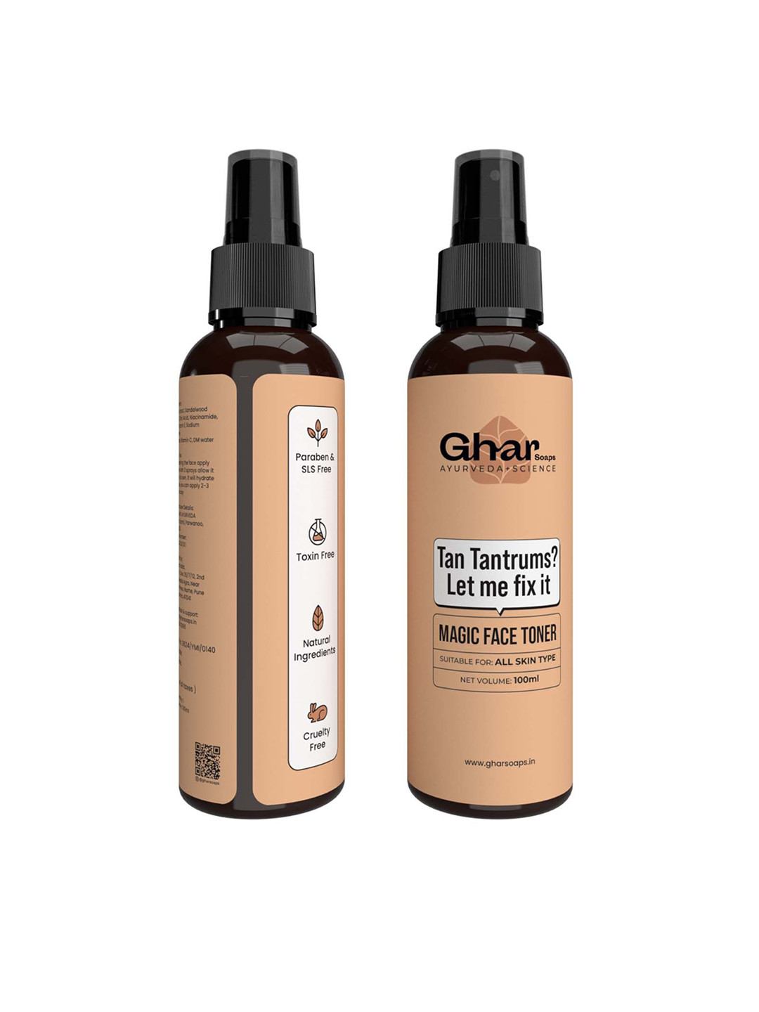 GHAR SOAPS Magic Face Toner- 100 ml