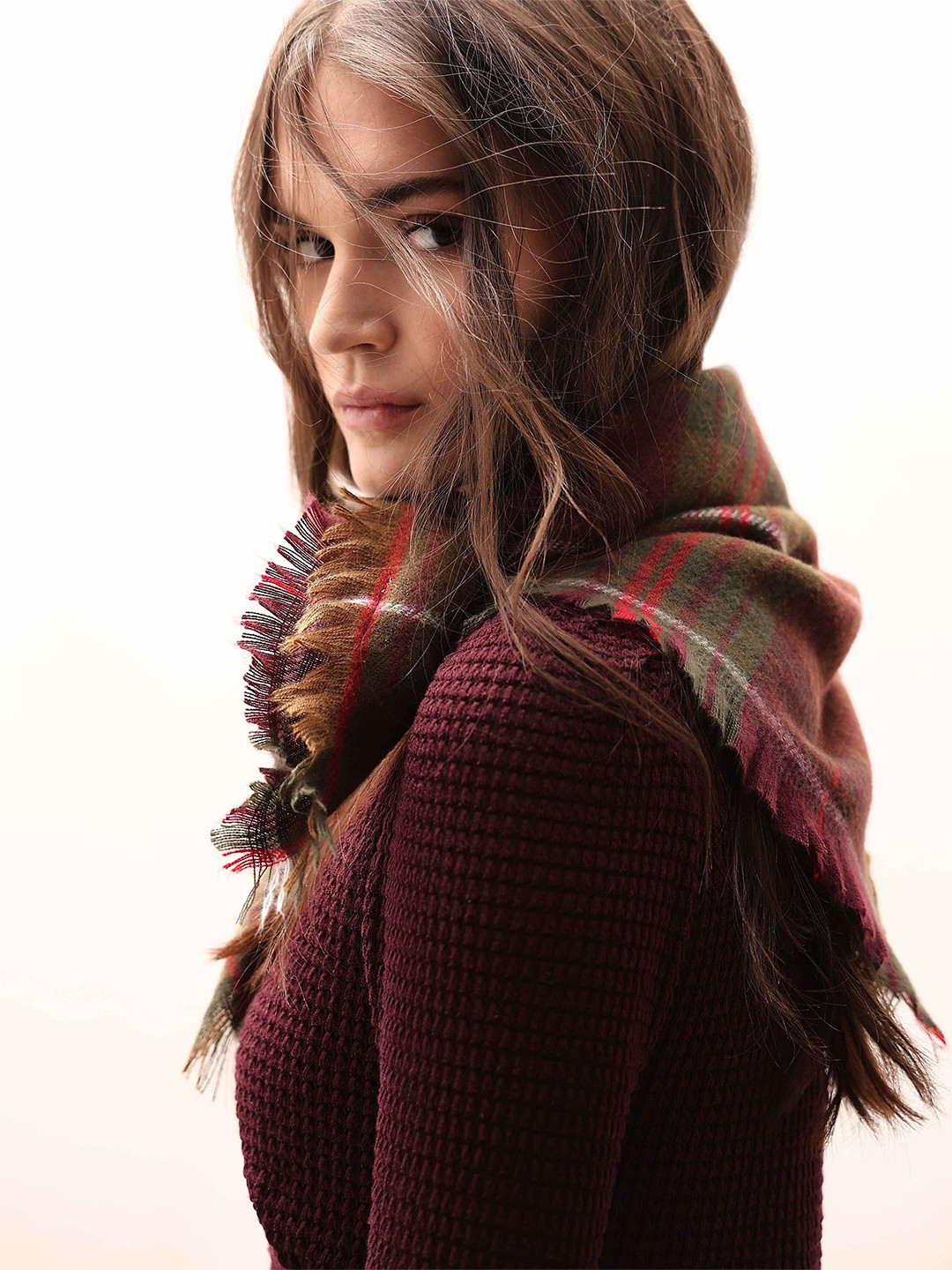 Vero Moda Women Checked Scarf