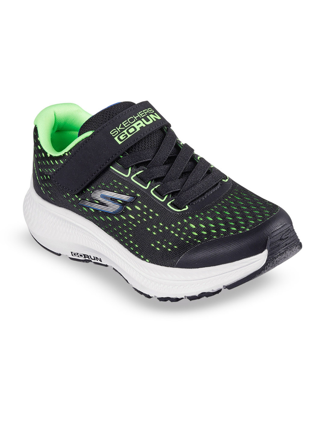Skechers Go Run Consistent 2 Boys Textured Velcro Sneakers