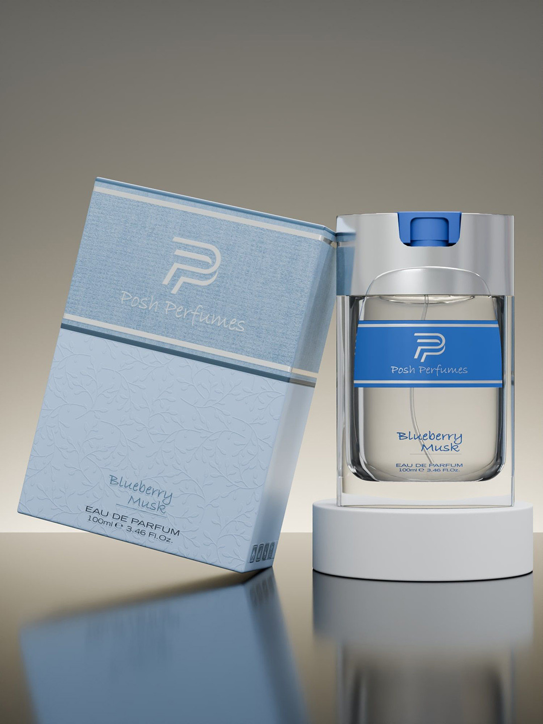 Al-Nuaim Posh Perfumes Blueberry Musk Long Lasting Eau De Parfum - 100 ml