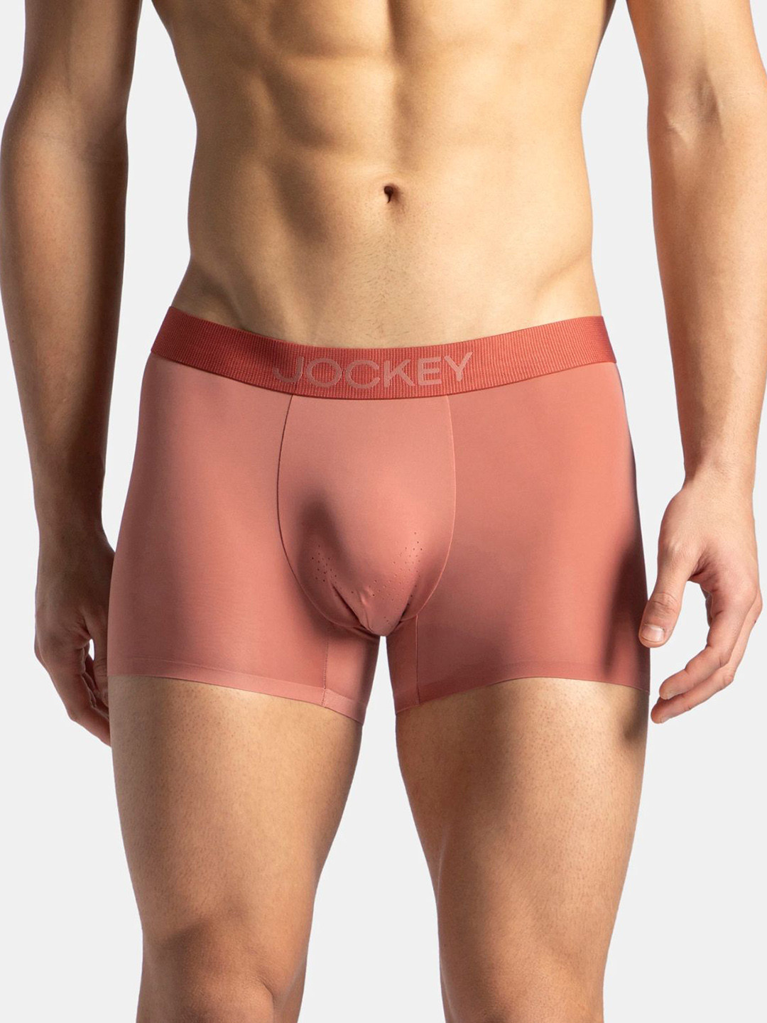 Jockey Tactouch Microfiber Seamfree Bonding Trunk with Internal Breathable Mesh - IC44