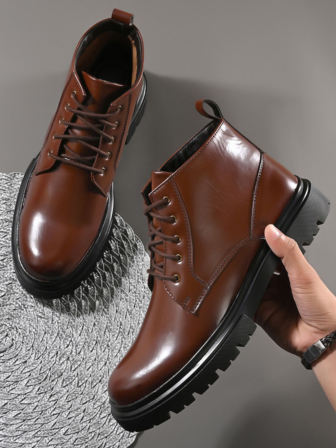 Mactree Men Causal Chucky Boots