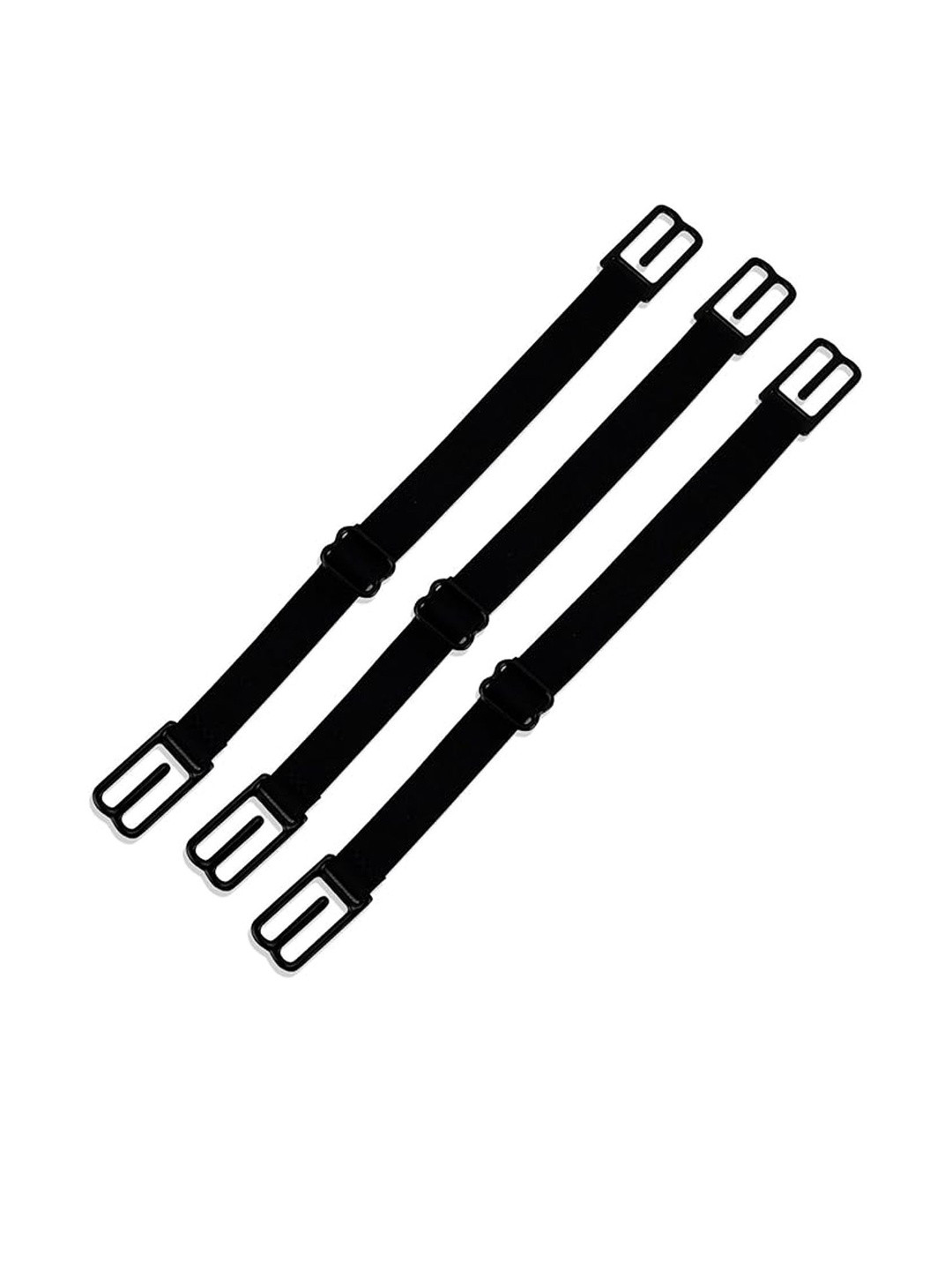 DClub Set of 3 Strap Clips Elasticated Adjustable Non Slip Strap Bra Holder